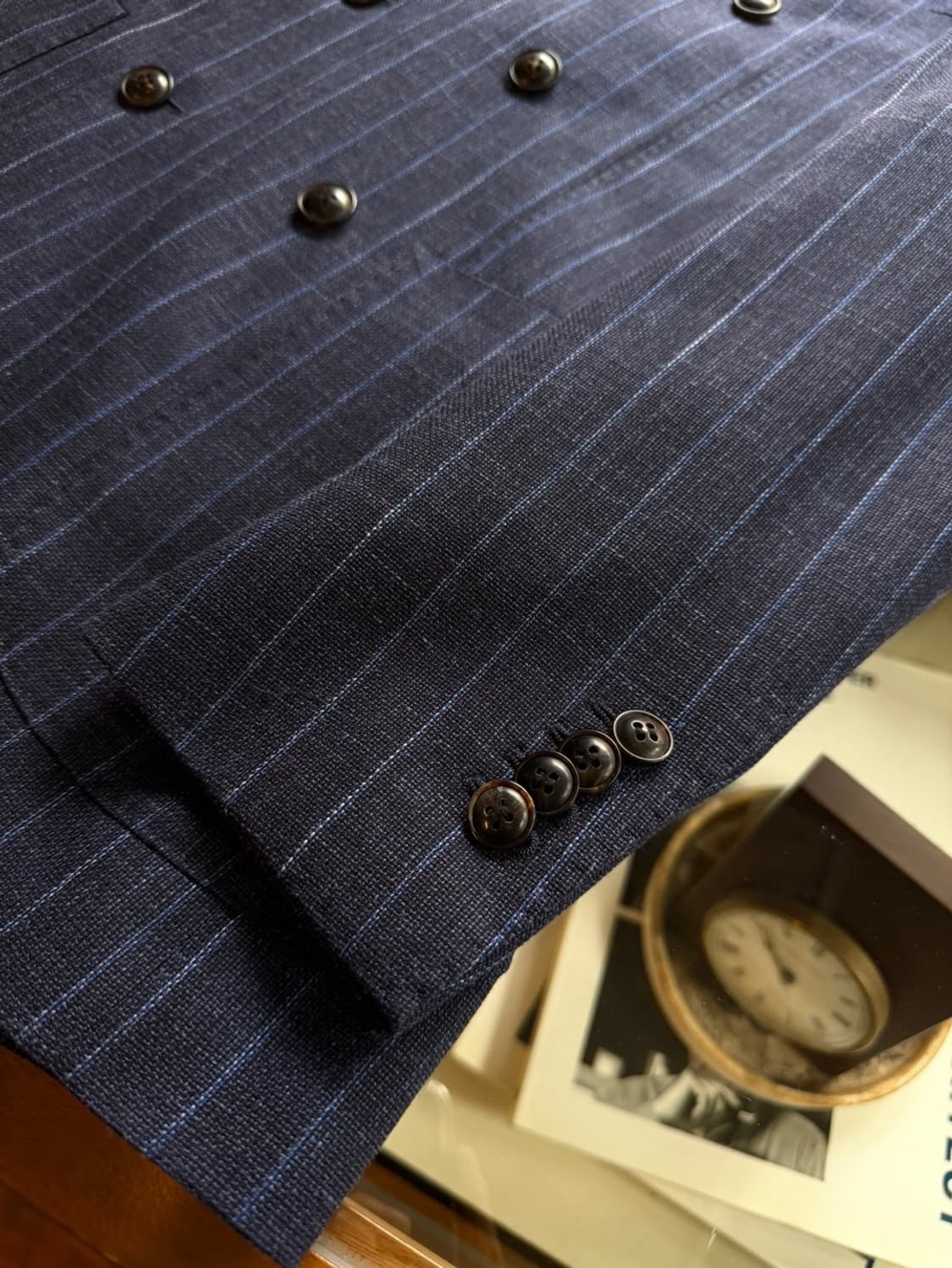 수트서플라이 더블 브레스티드 자켓 슬림100 상품이미지10