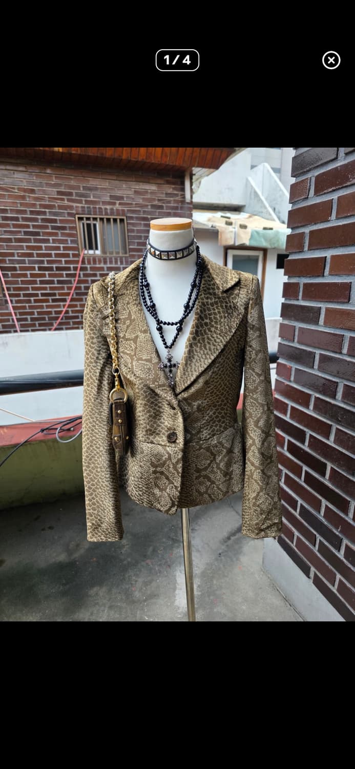 오리엔탈 뱀피 자켓 상품이미지1