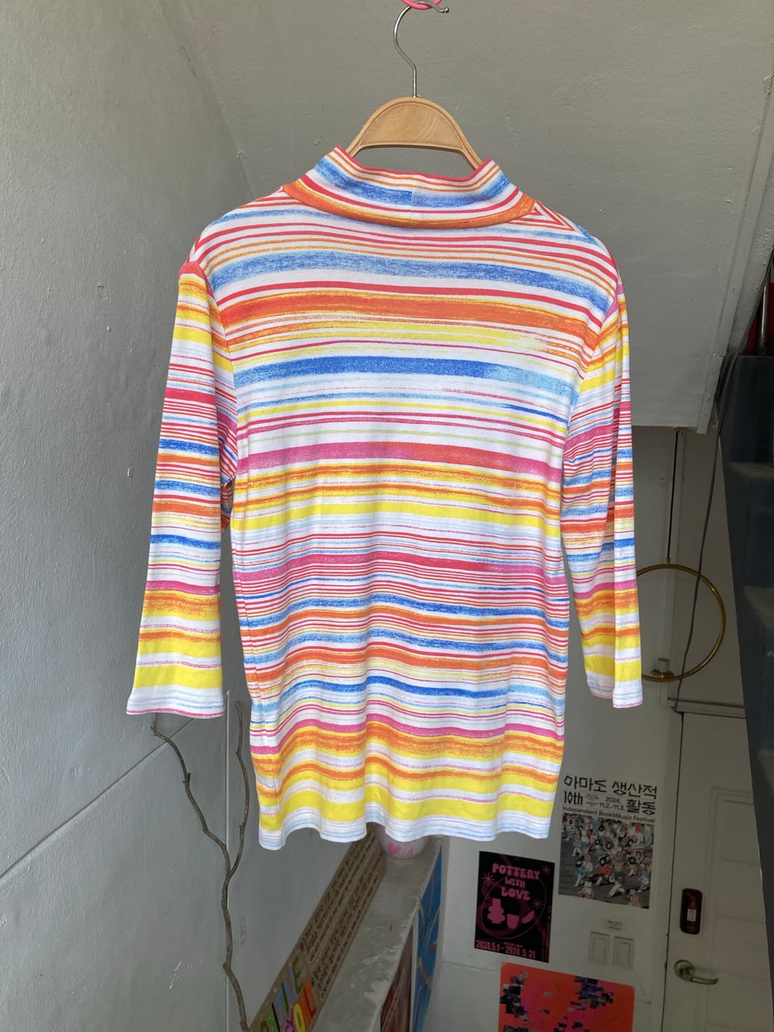 베이직 스트라이프 이너탑 상품이미지4