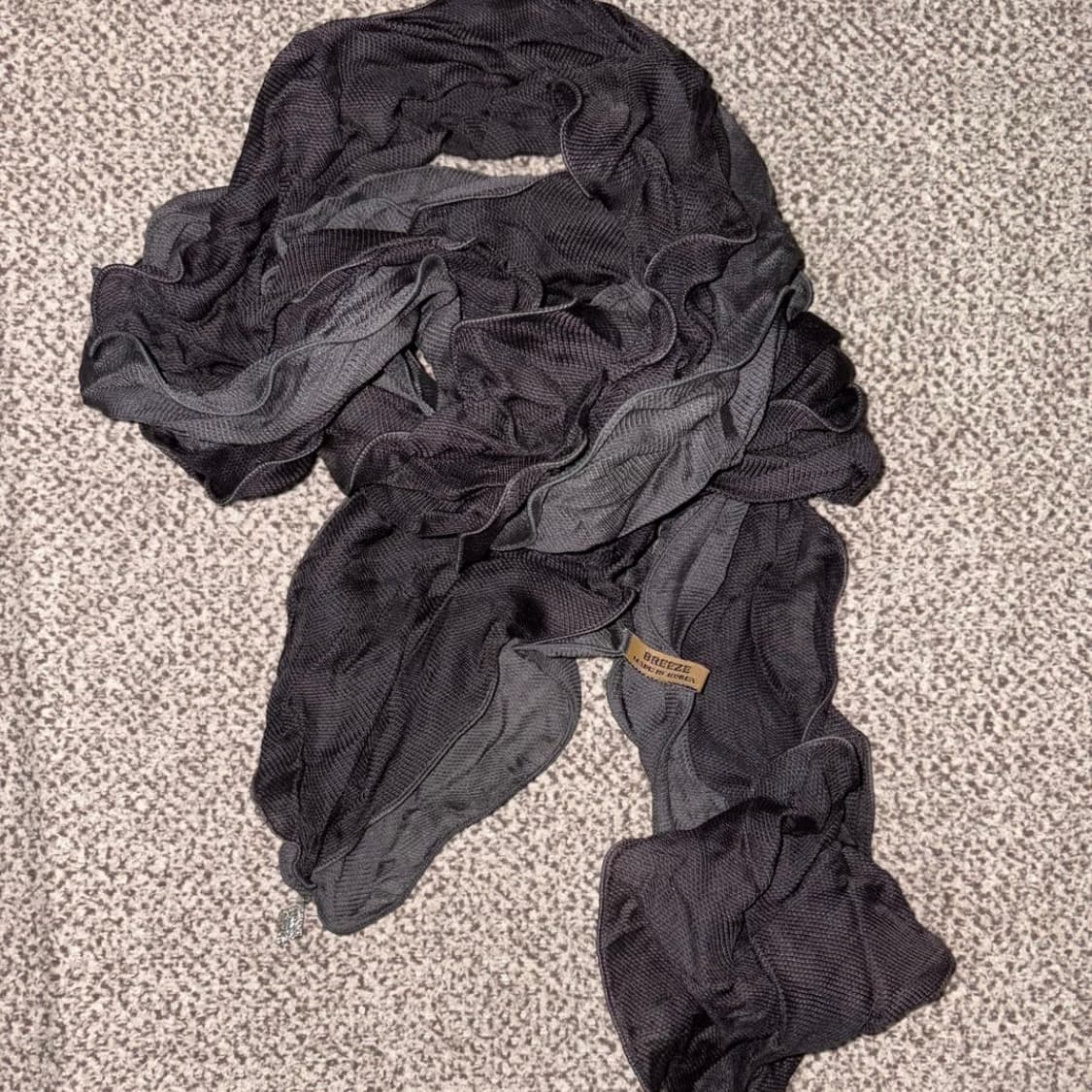 Vintage 페어리 오리엔탈 투톤 큐빅 스카프 머플러 상품이미지2