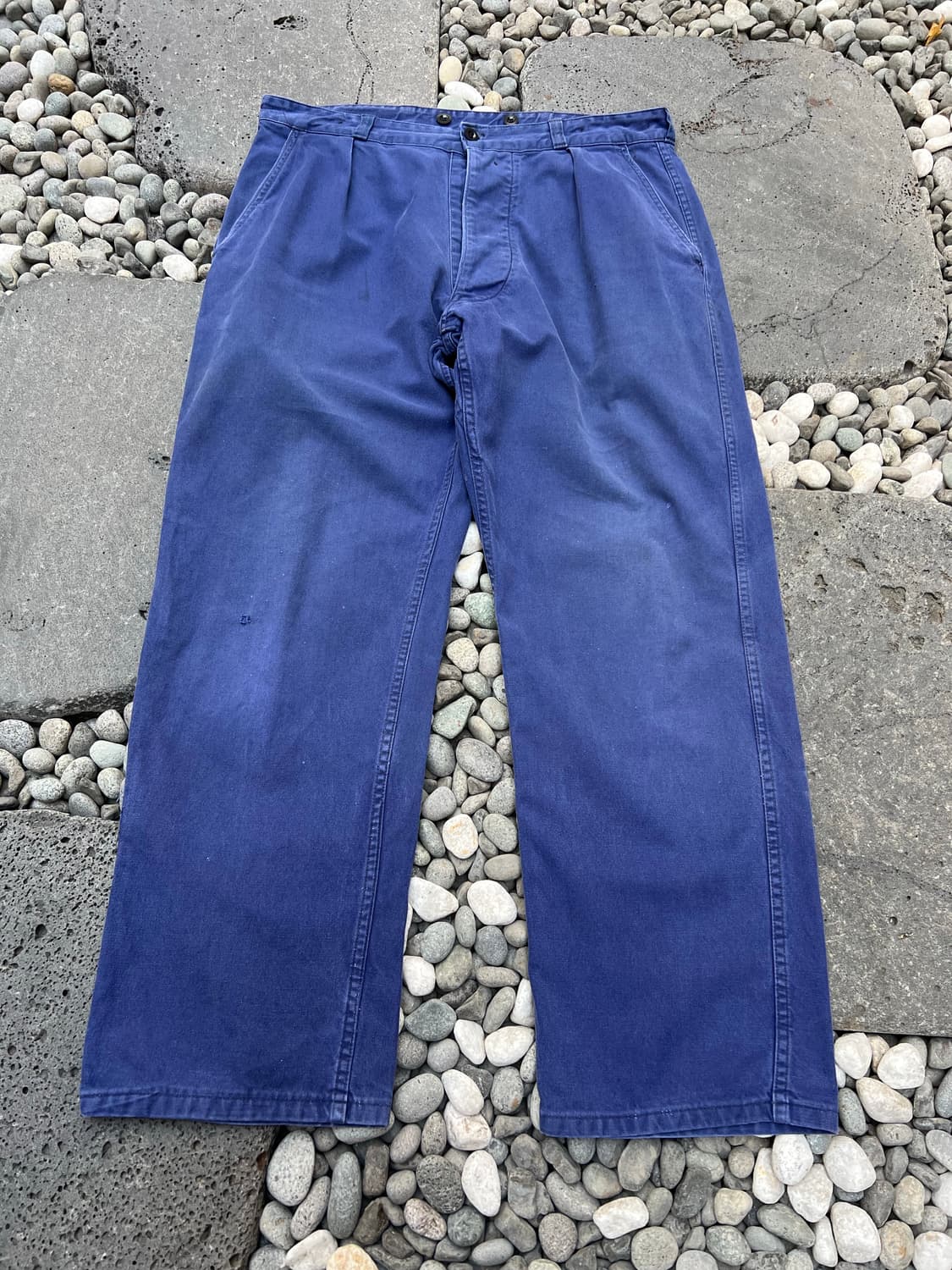 FADED VINTAGE WASHING OLD FRENCH 프렌치워크팬츠 상품이미지1