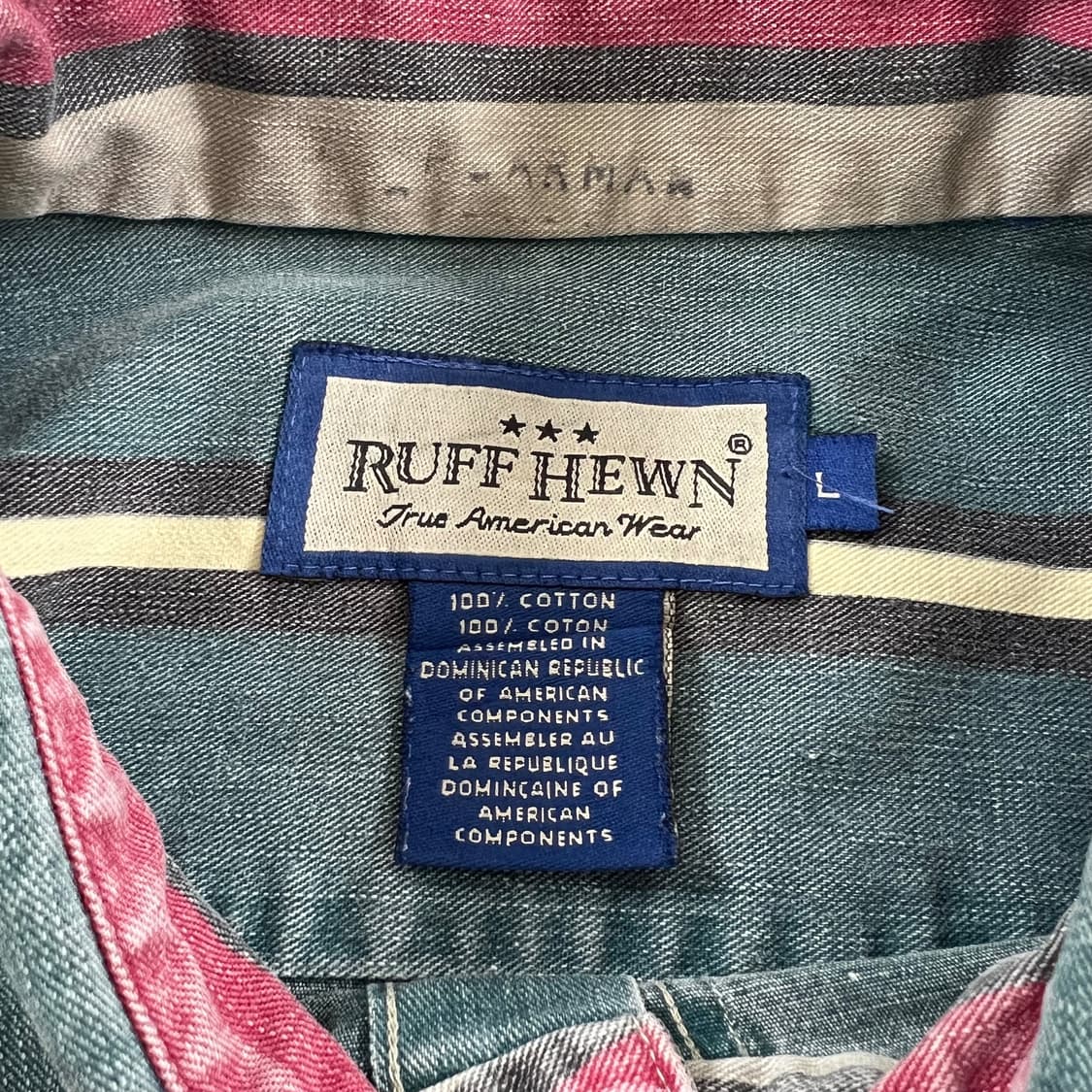 러프휴엔 빈티지 스트라이프 셔츠 상품이미지4