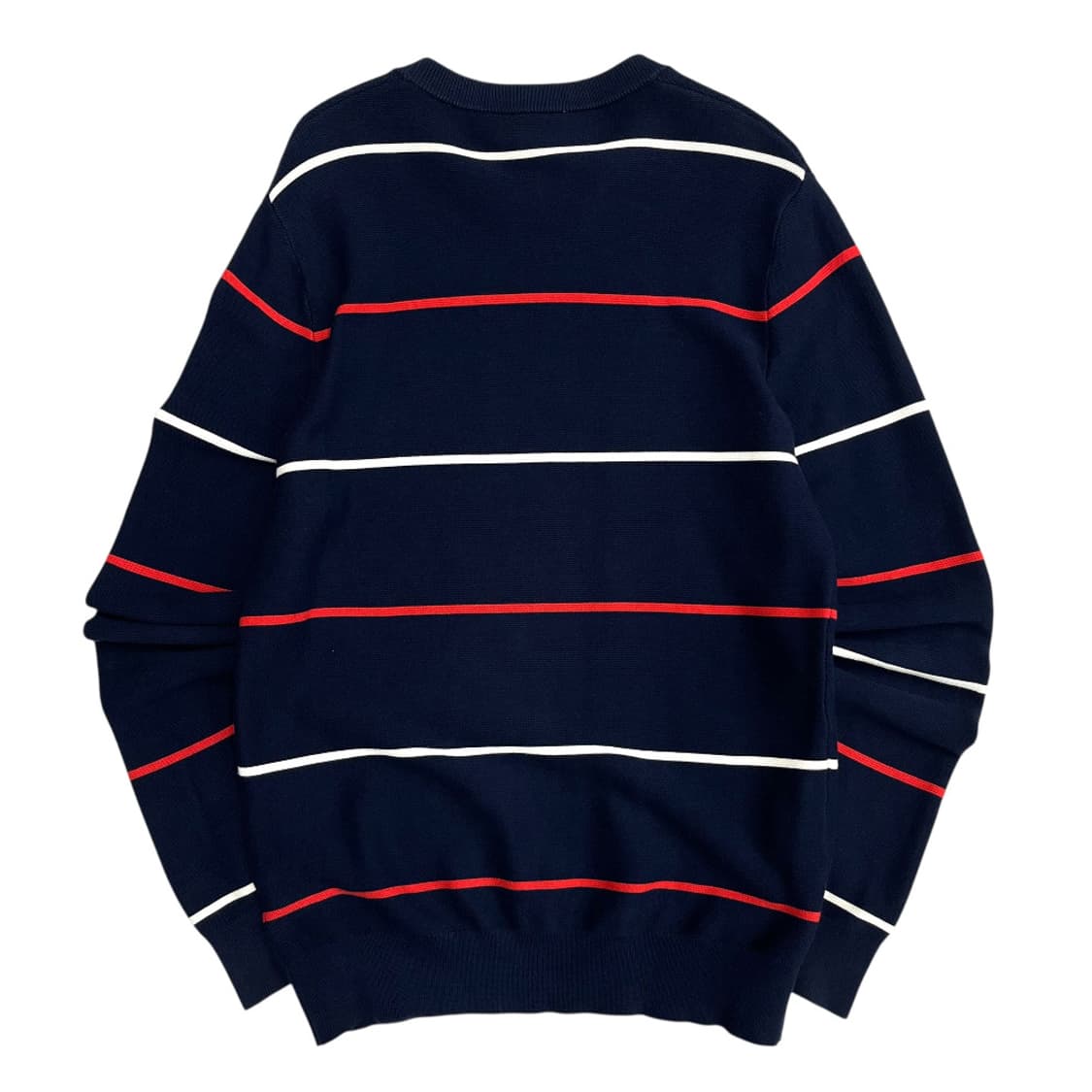 라코스테 레드배색 네이비 니트 S 상품이미지3