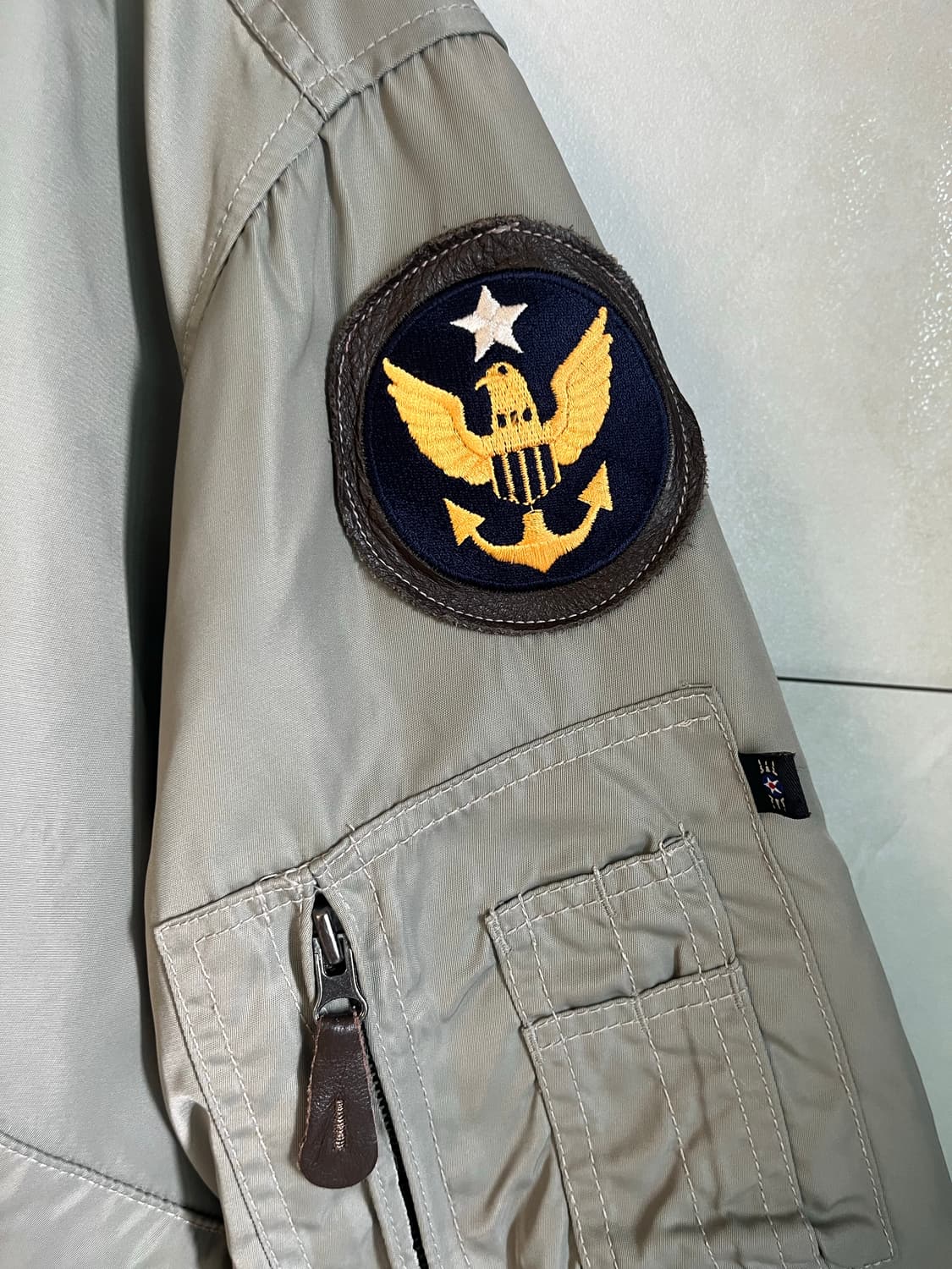 메데코 항공 자켓 점퍼 (L size) 상품이미지5