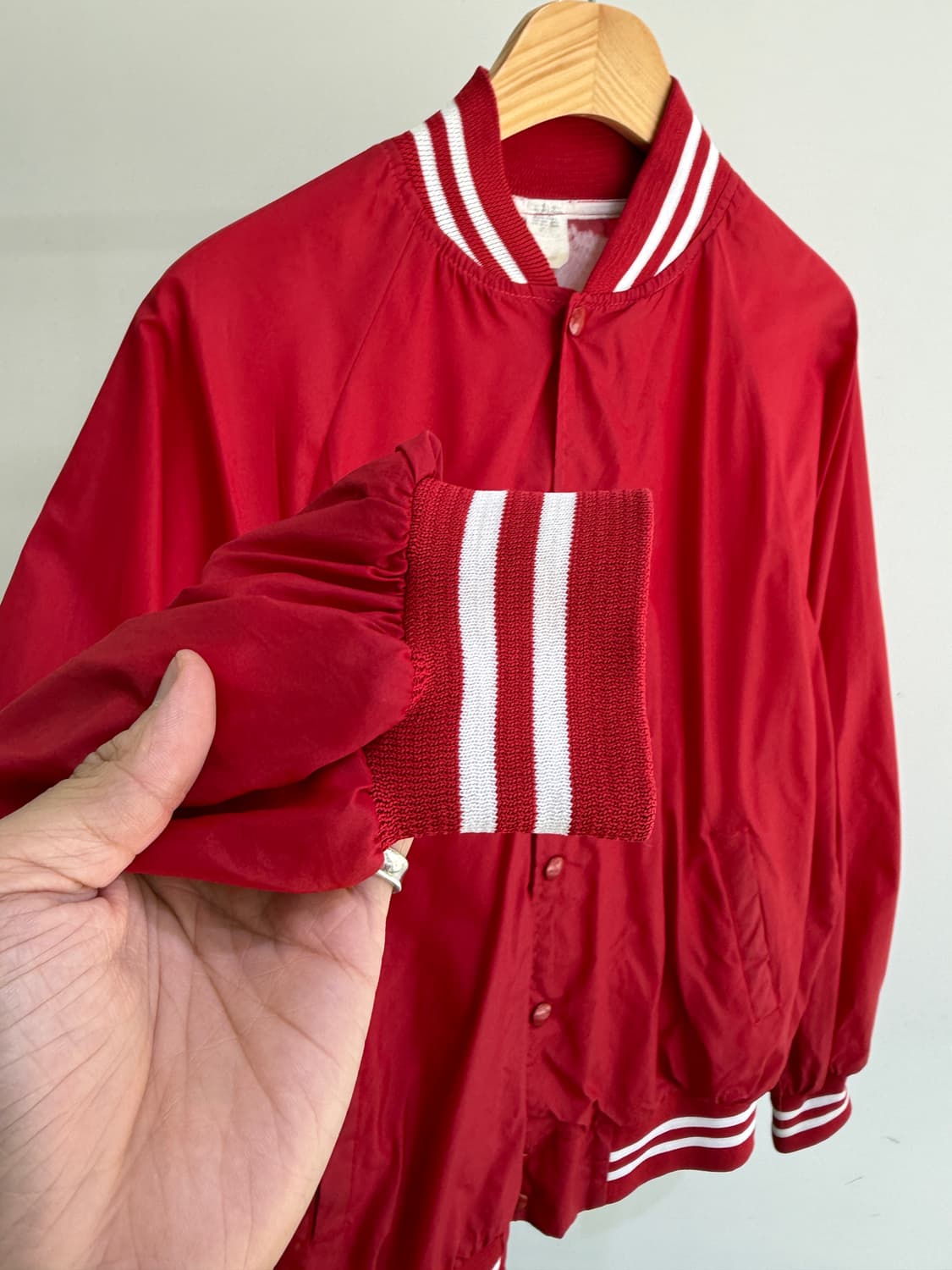 VINTAGE (Made in USA) 바시티 자켓  상품이미지3