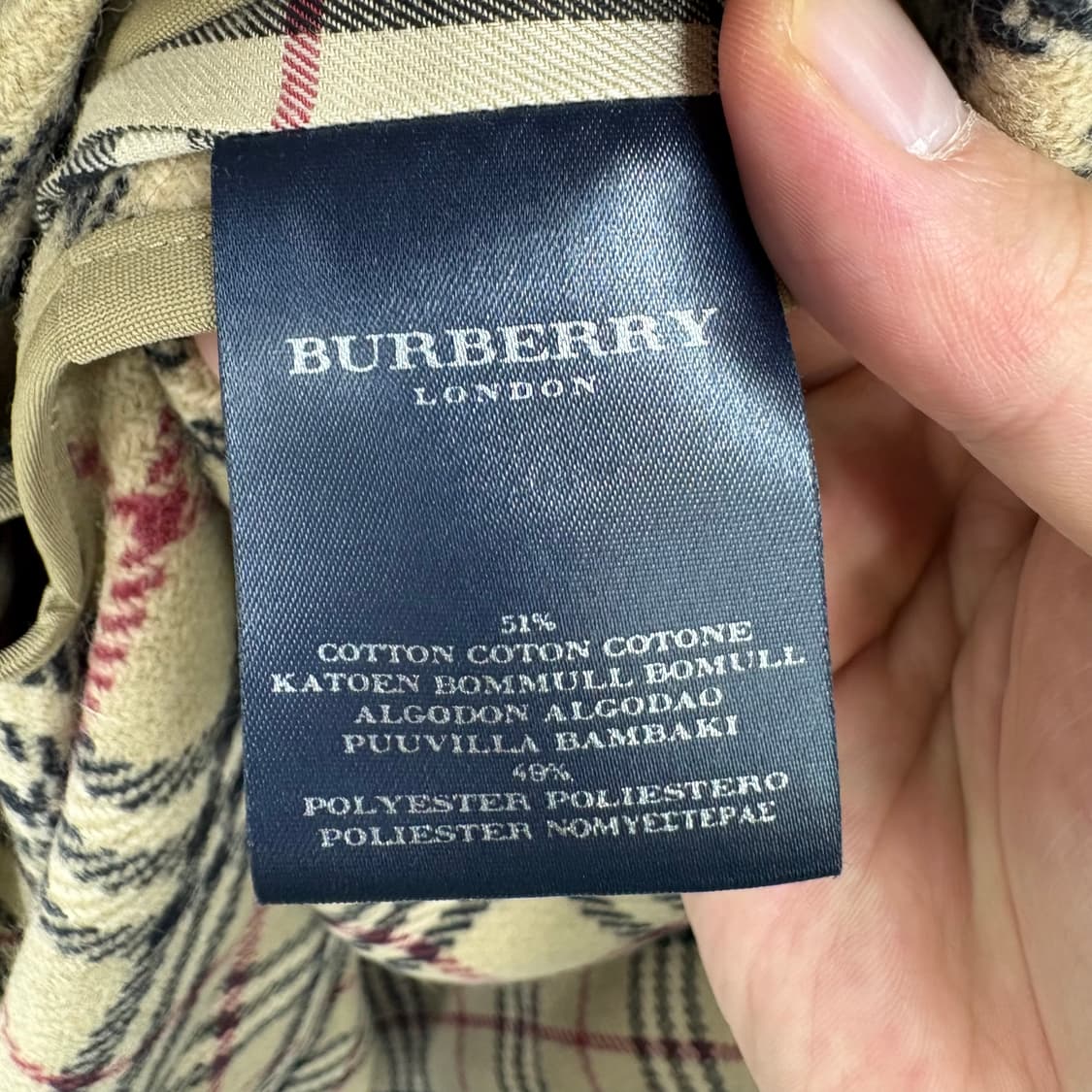 버버리 트렌치코트 더블  상품이미지6