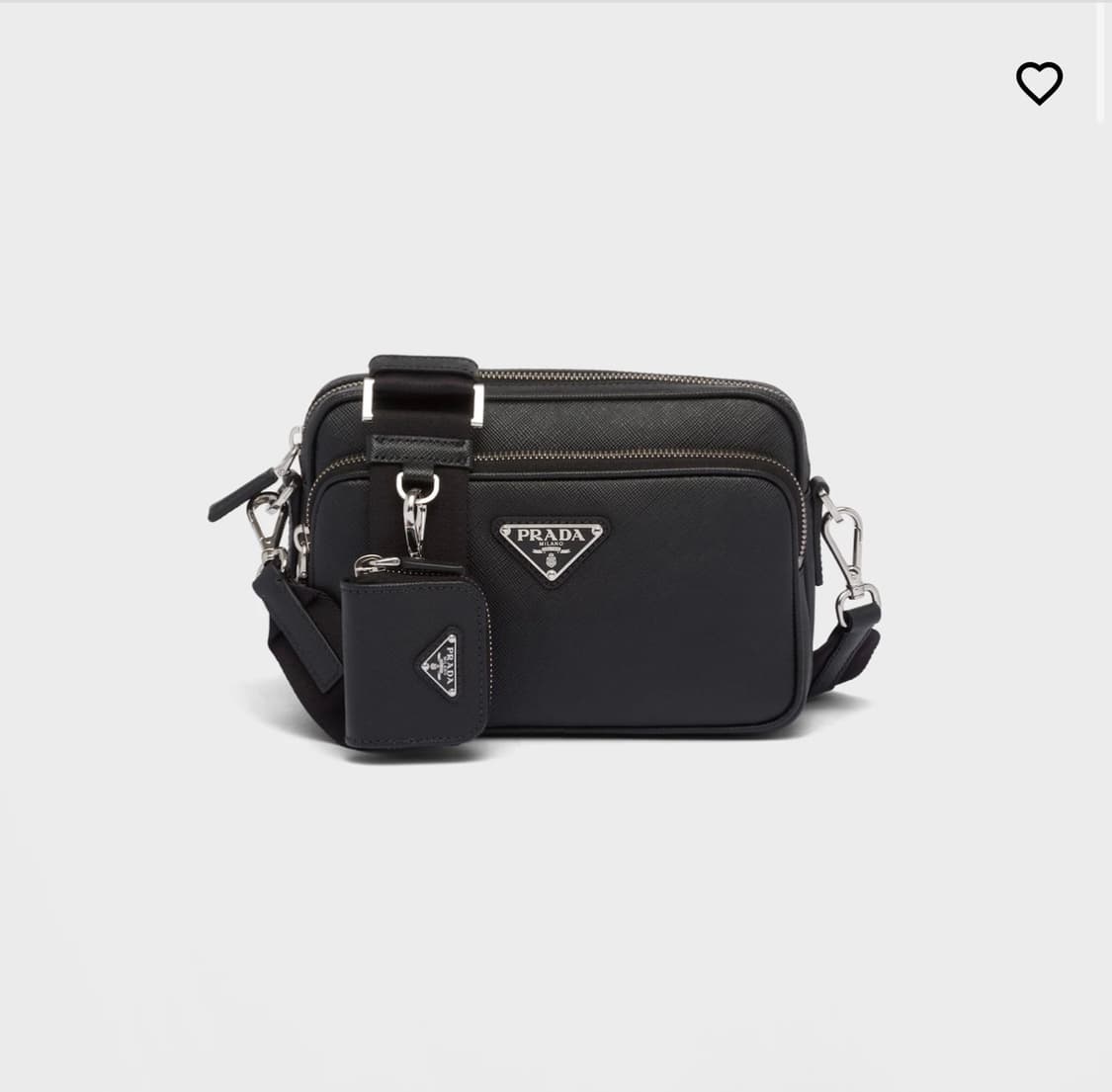 [백화점판/당일출고]프라다 사피아노 가죽 숄더백 / 크로스백 상품이미지1