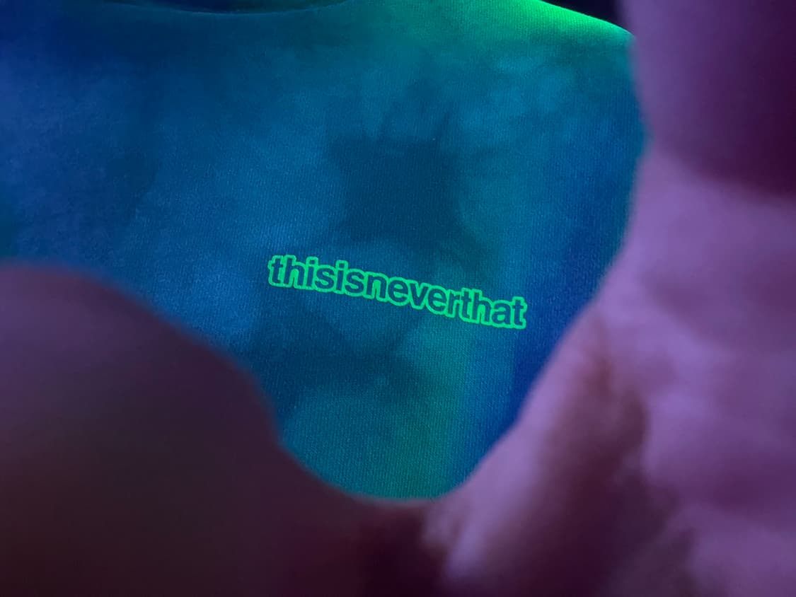 디스이스네버댓 타이다이 워싱 후드티 L 상품이미지5