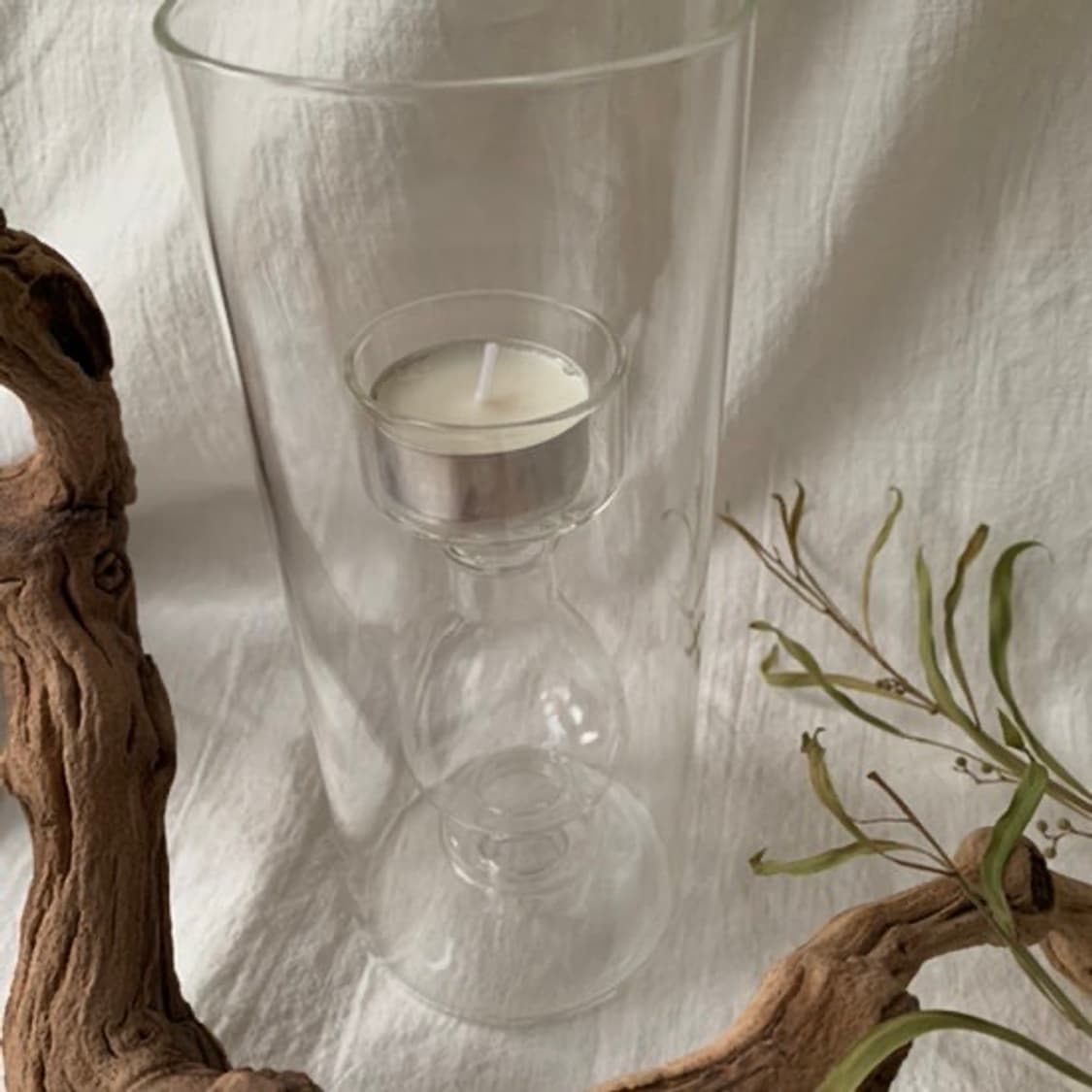 Double Glass Candle Holder   상품이미지2