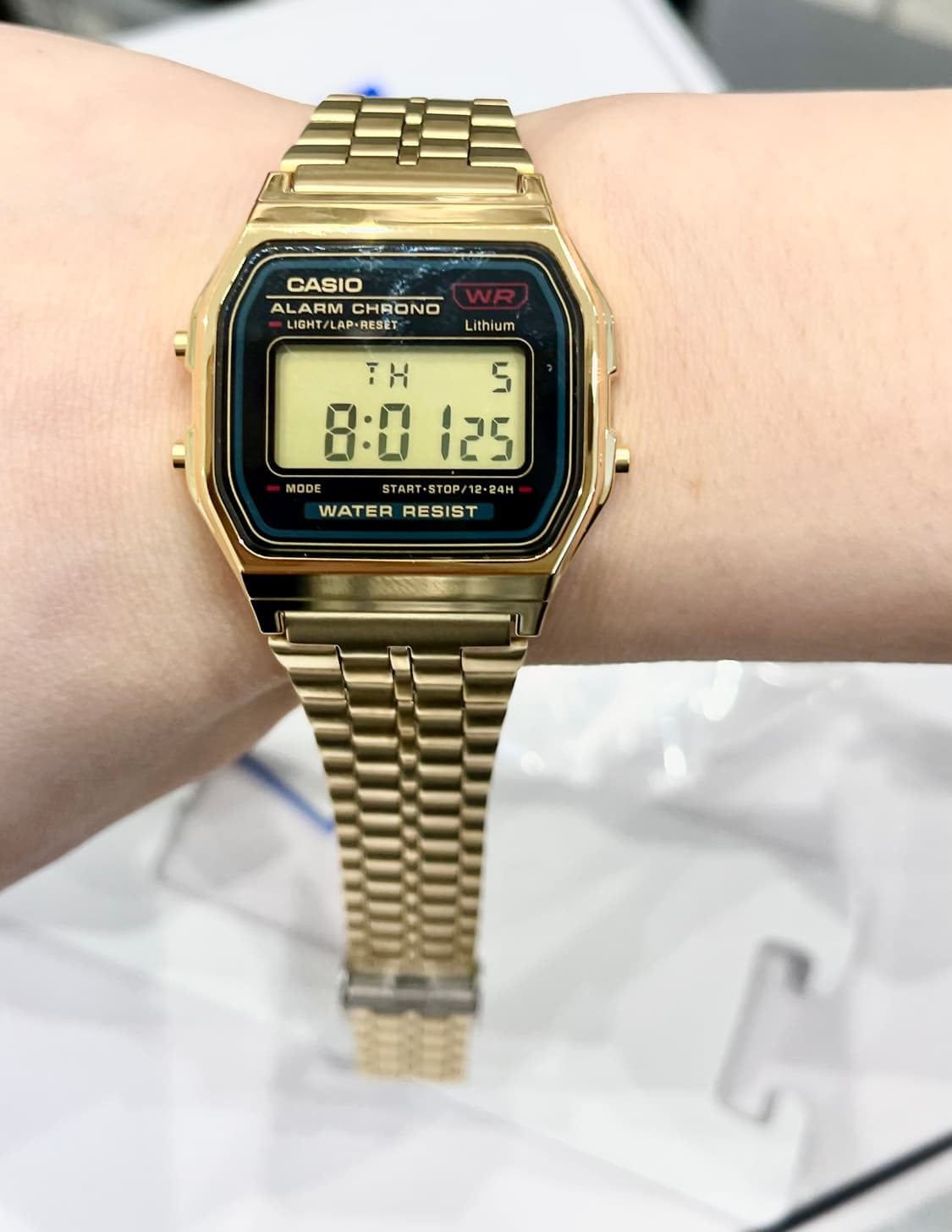 카시오 금장 메탈 시계 새상품 상품이미지2
