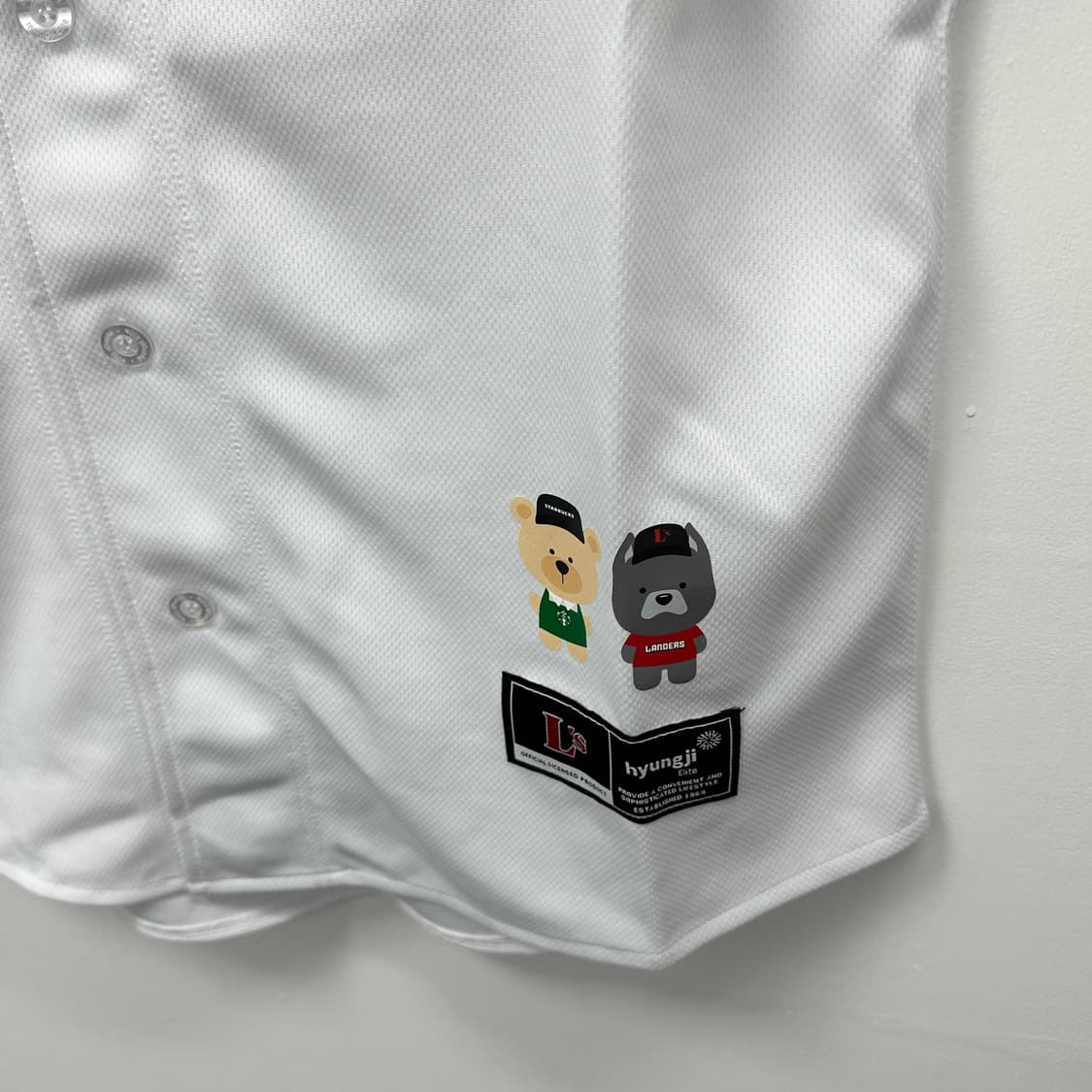 SSG랜더스 스타벅스 22주년 에디션 유니폼 새제품 95 상품이미지4