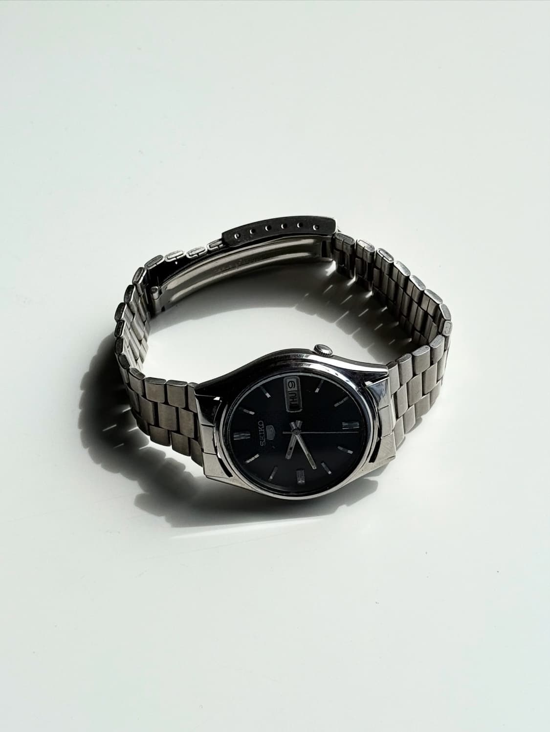 80s Seiko5 Automatic Vintage Metal Watch 상품이미지3