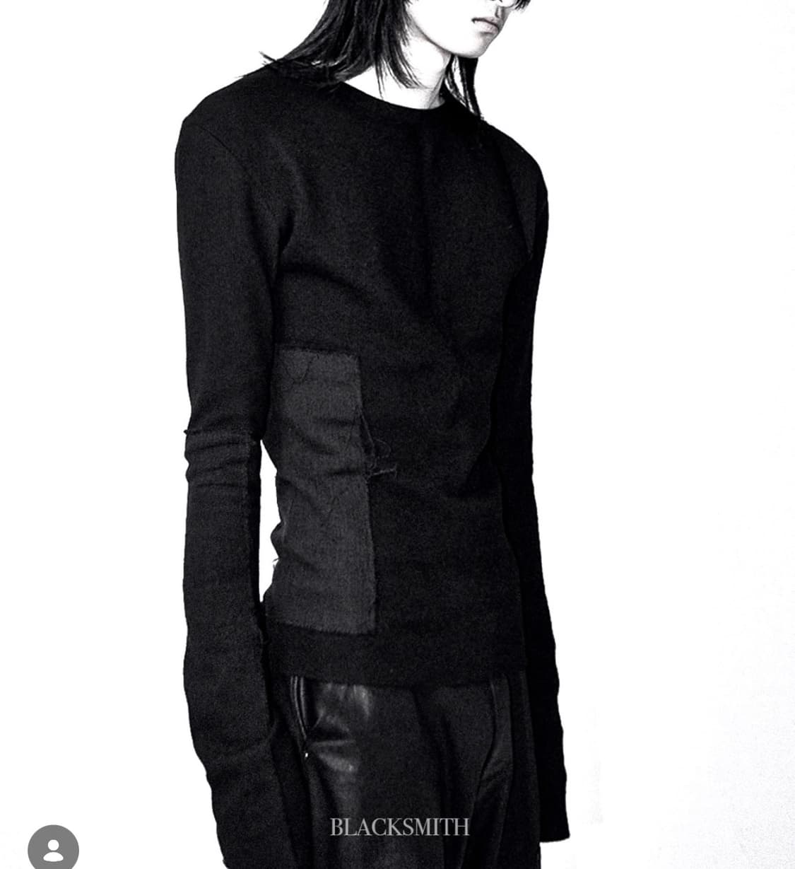 블랙스미스 롱슬리브 블랙 1사이즈(새상품) 상품이미지1