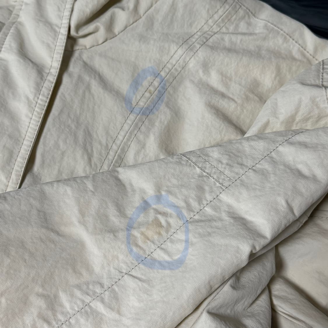 인사일런스 우먼 디바이드 스티치 블루종 상품이미지10