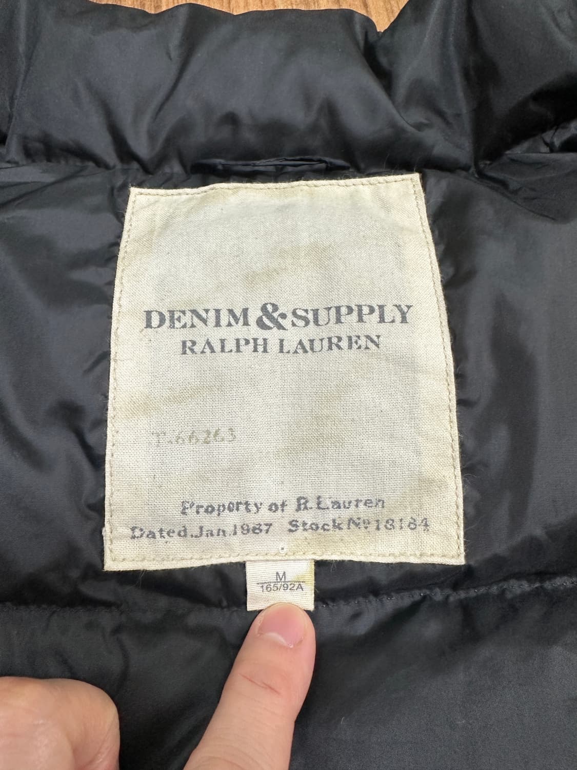 데님앤서플라이 랄프로렌 덕다운 패딩 M 상품이미지8