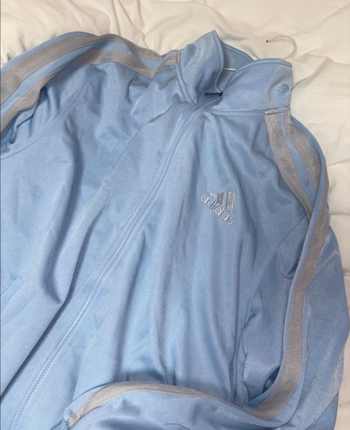 희귀져지 시나모롤깔 아노깔 아디다스 져지 • 그레이 소라색 하늘색져지• 상품이미지2