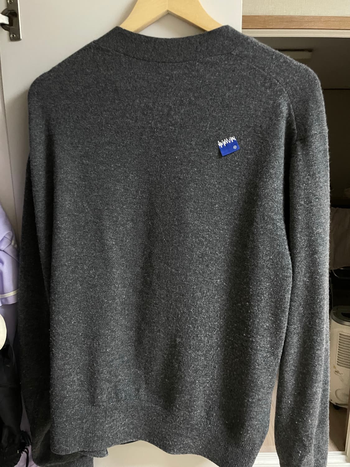 아더에러 시그니피컨트 가디건 차콜 L 상품이미지6