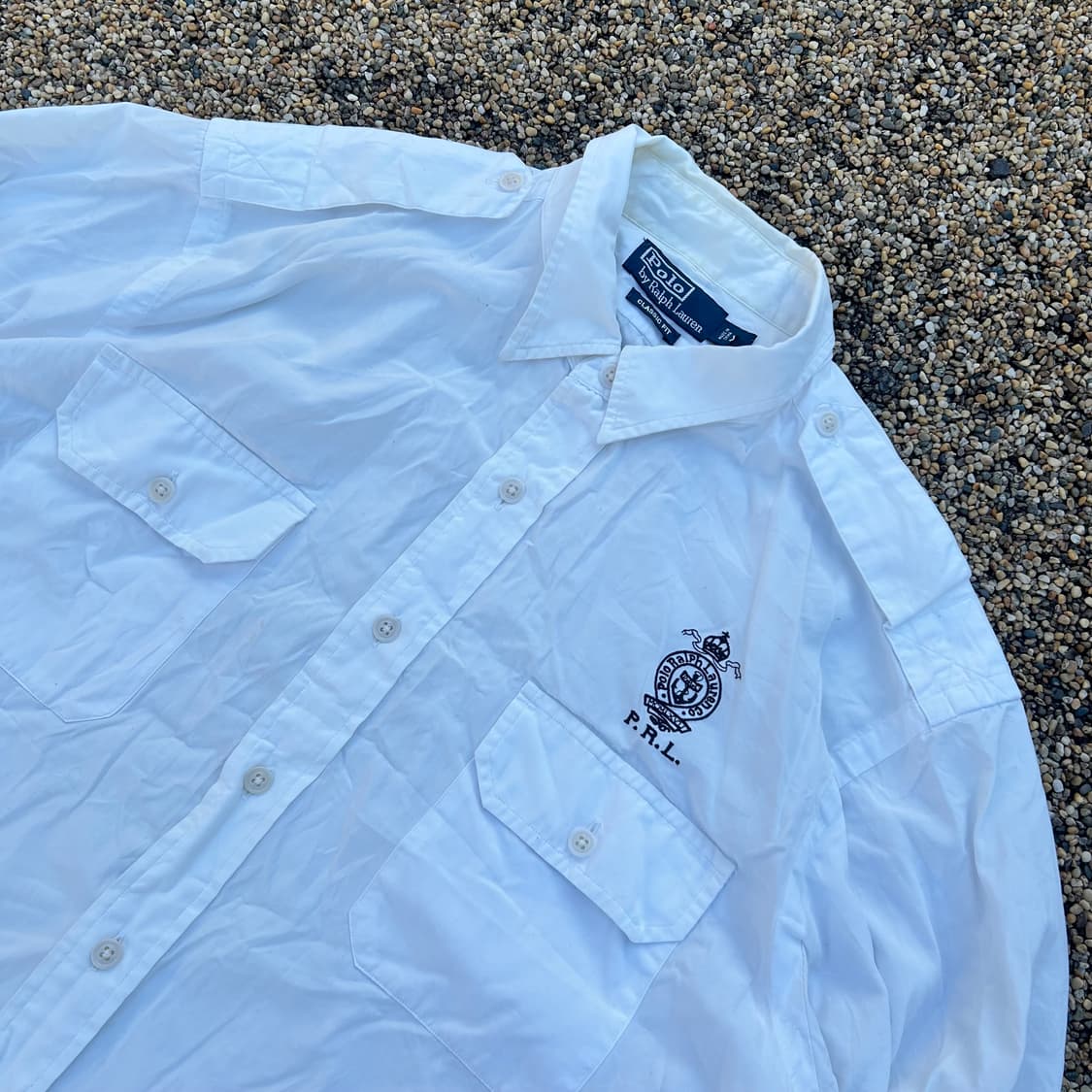 폴로 랄프로렌(polo ralph lauren) P.R.L 화이트 셔츠 상품이미지2