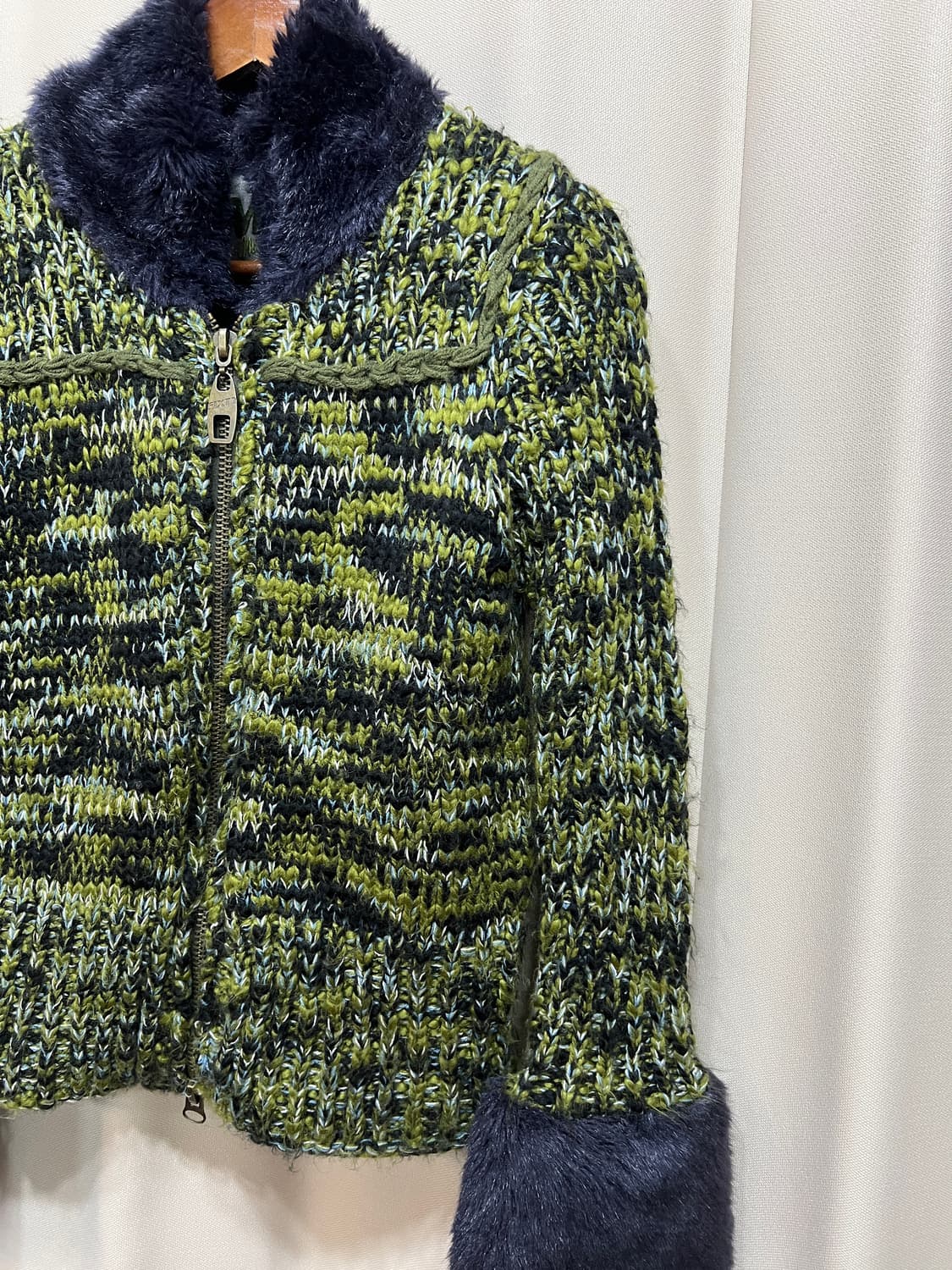 sixty 여성 투웨이 니트집업 자켓 상품이미지3