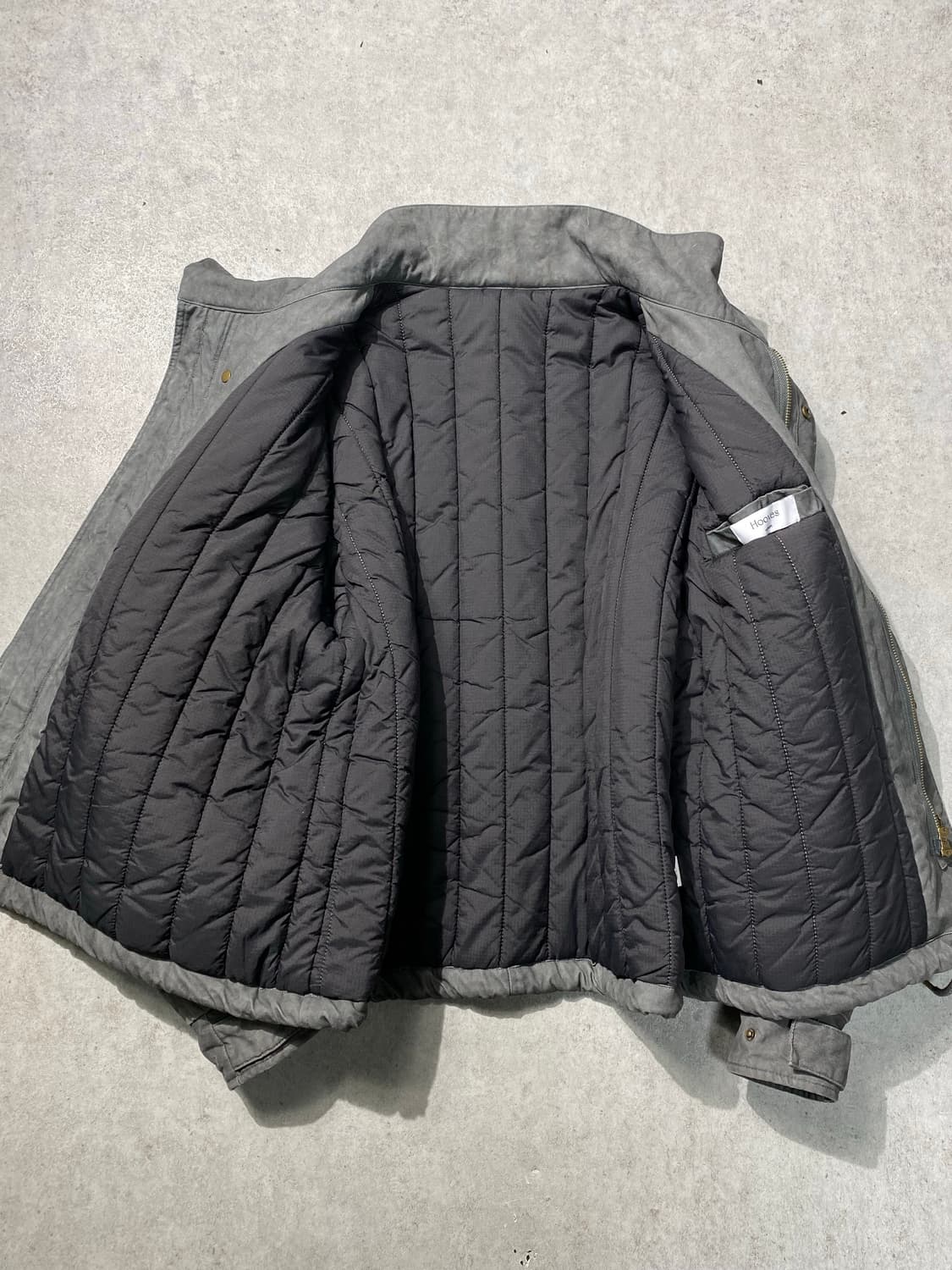 [L] Hooves 후브스 가먼츠워시드 패디드 자켓 상품이미지5