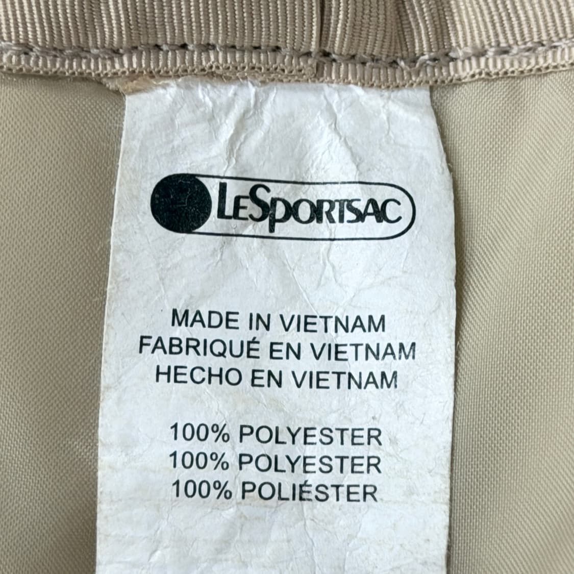 레스포삭 빈티지 보석 도트 패턴 미니 백팩 가방 레드 상품이미지4