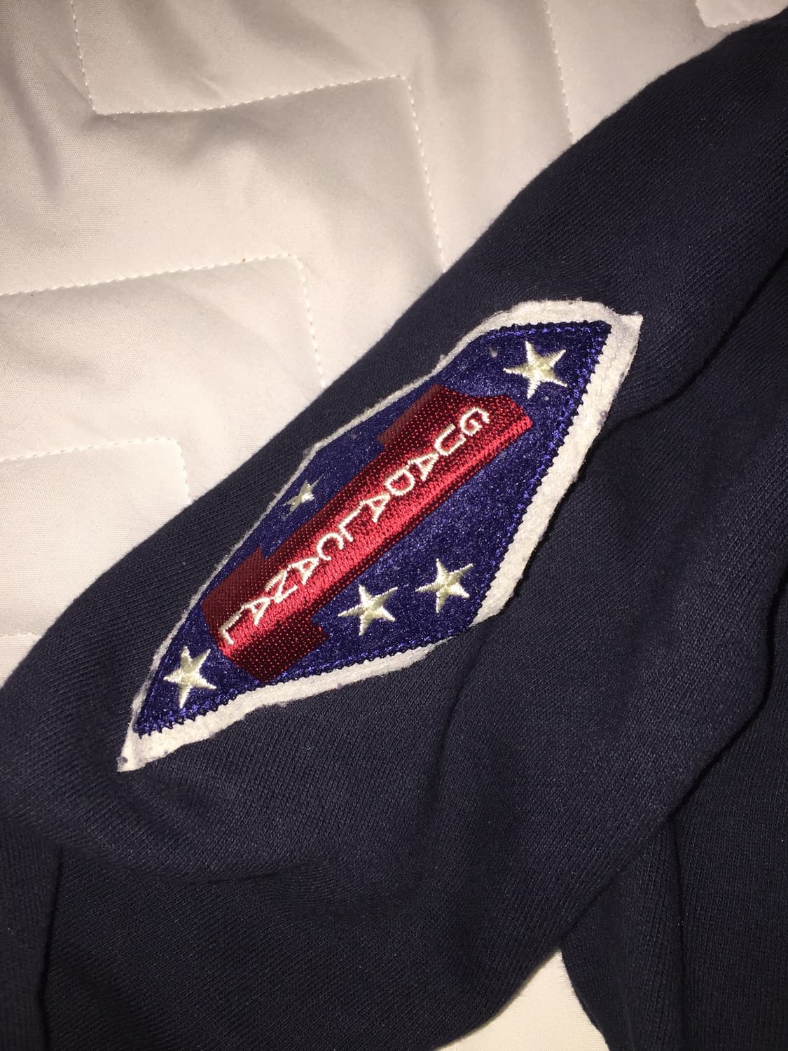 일본빈티지 NAVY 성조기 후드집업 오네갸루 y2k 빅시 갸루 니혼진 상품이미지5
