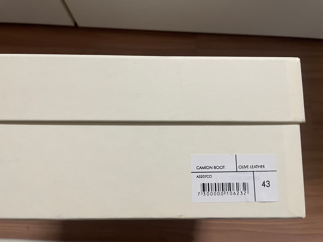 아워레가시 카미온 올리브 부츠 43사이즈 상품이미지5