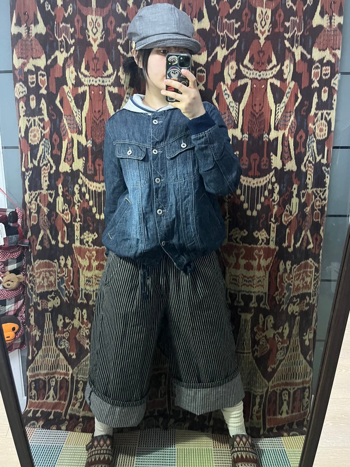 Nanea 노카라 데님 자켓 상품이미지1