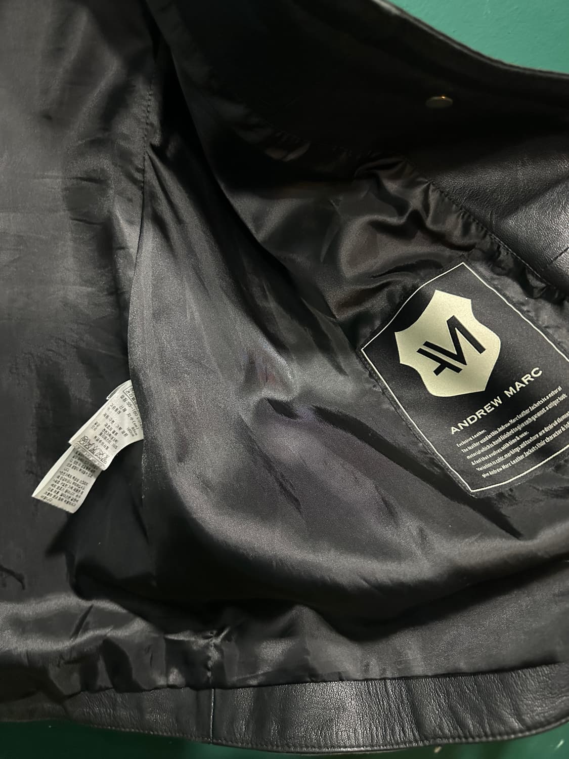 릭오웬스맛 미니멀 양가죽자켓 44 상품이미지4