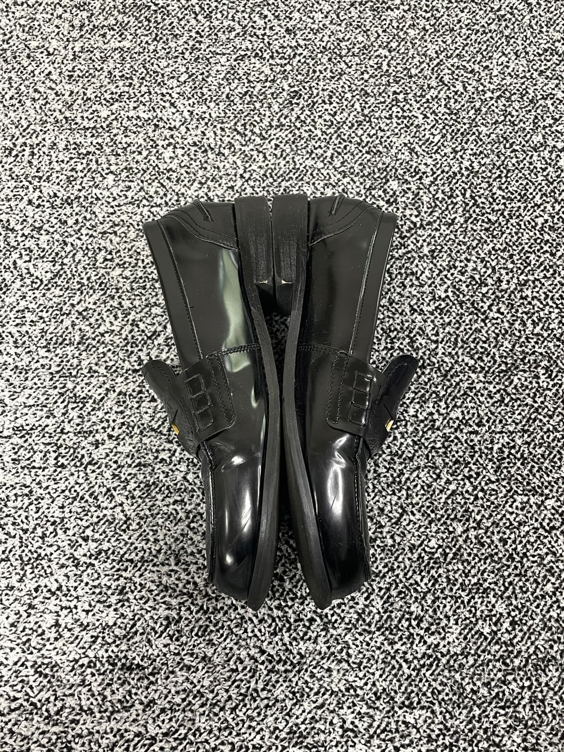 빈티지9. APTO 앱토 로퍼 유광 블랙 금장 구두 신발 상품이미지3