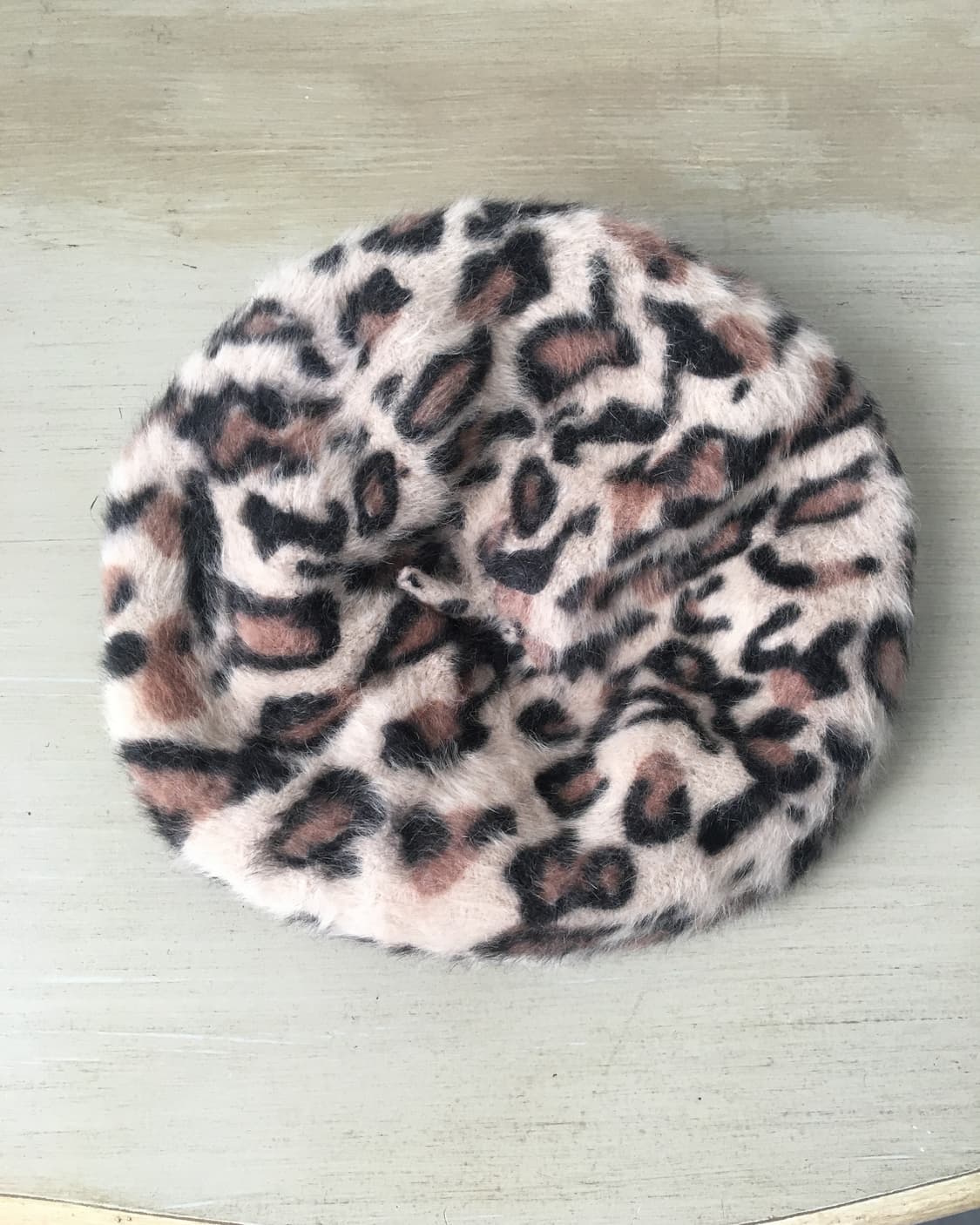  leopard pattern beret 상품이미지4