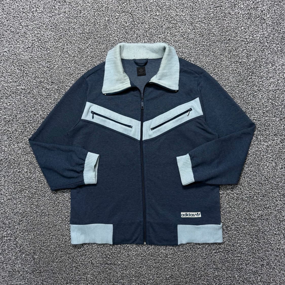 Name : 아디다스 하단 포인트로고 하늘색 시보리 져지 :)  상품이미지1