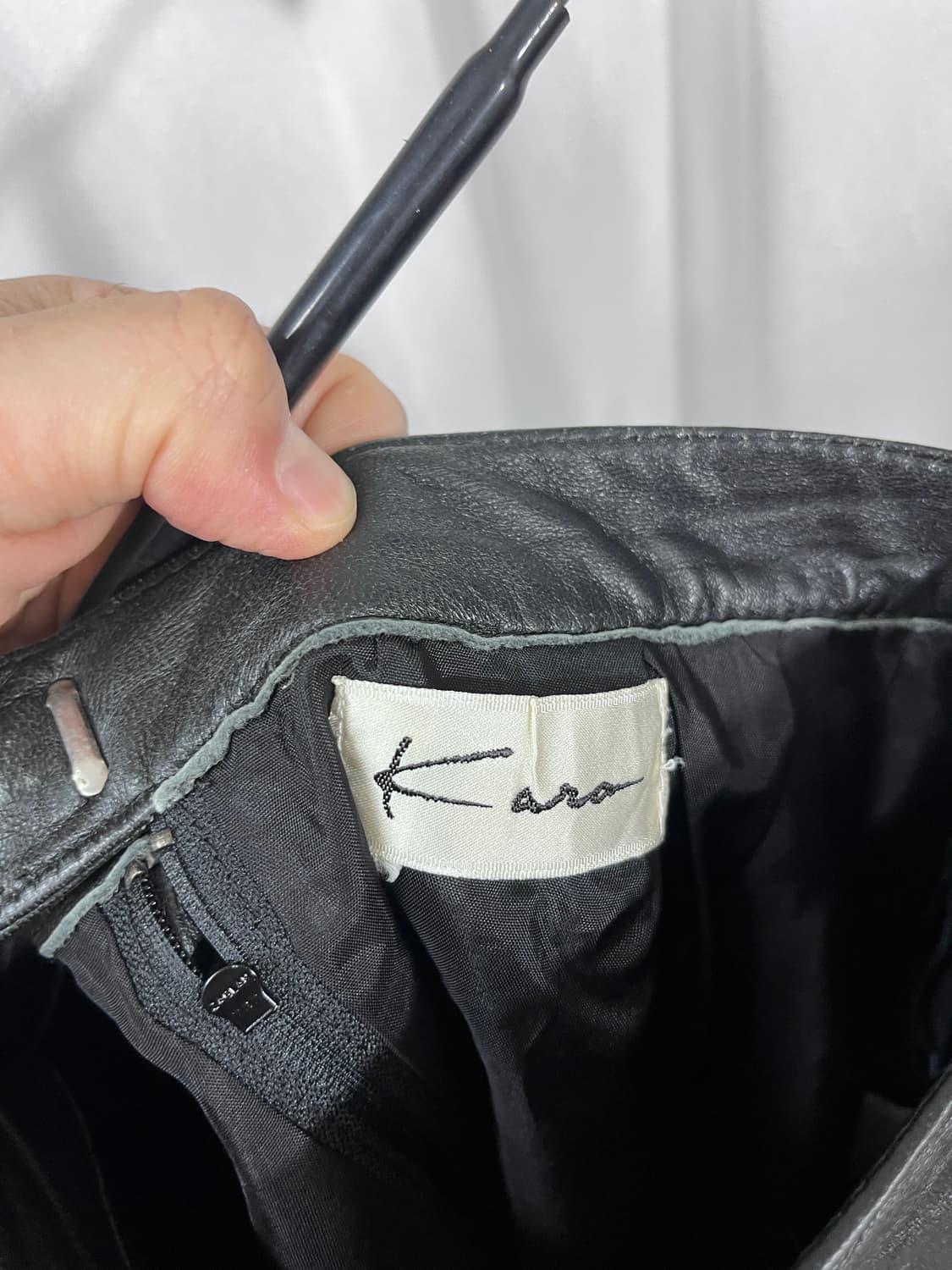 Kara leather skirt  상품이미지5