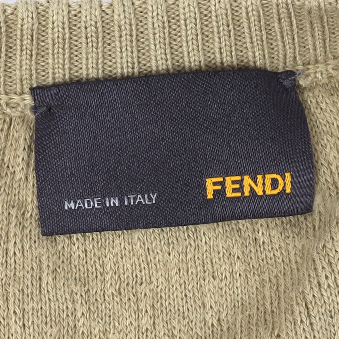 Fendi 펜디 라이트올리브 코튼 니트 가디건 상품이미지8