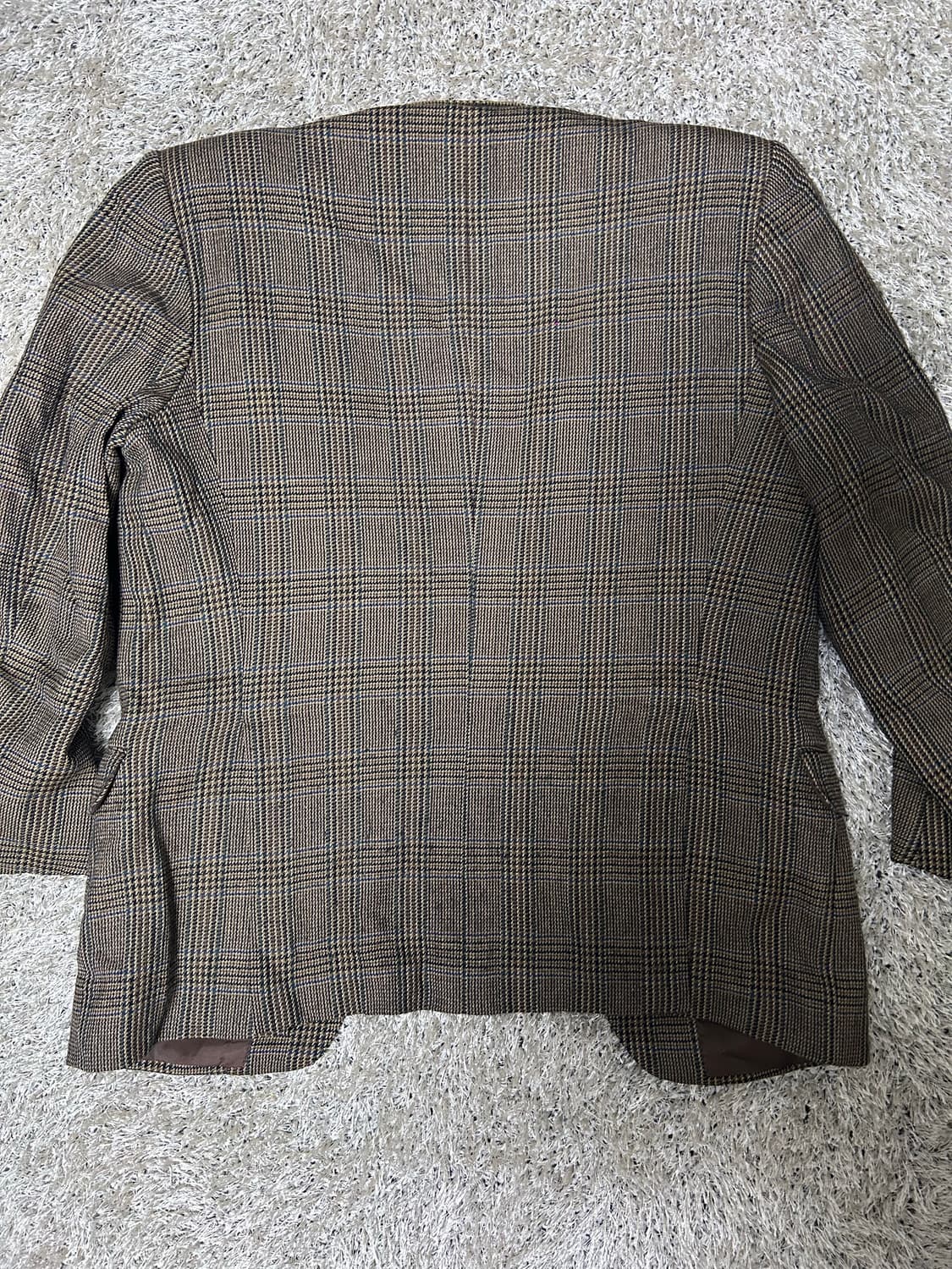 일본판 안토니오푸스코 울 체크블레이저 사이즈 105 상품이미지6