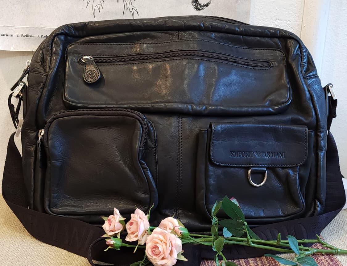 엠포리오 아르마니 크로스백 레더 메신져백 브리프케이스 상품이미지1