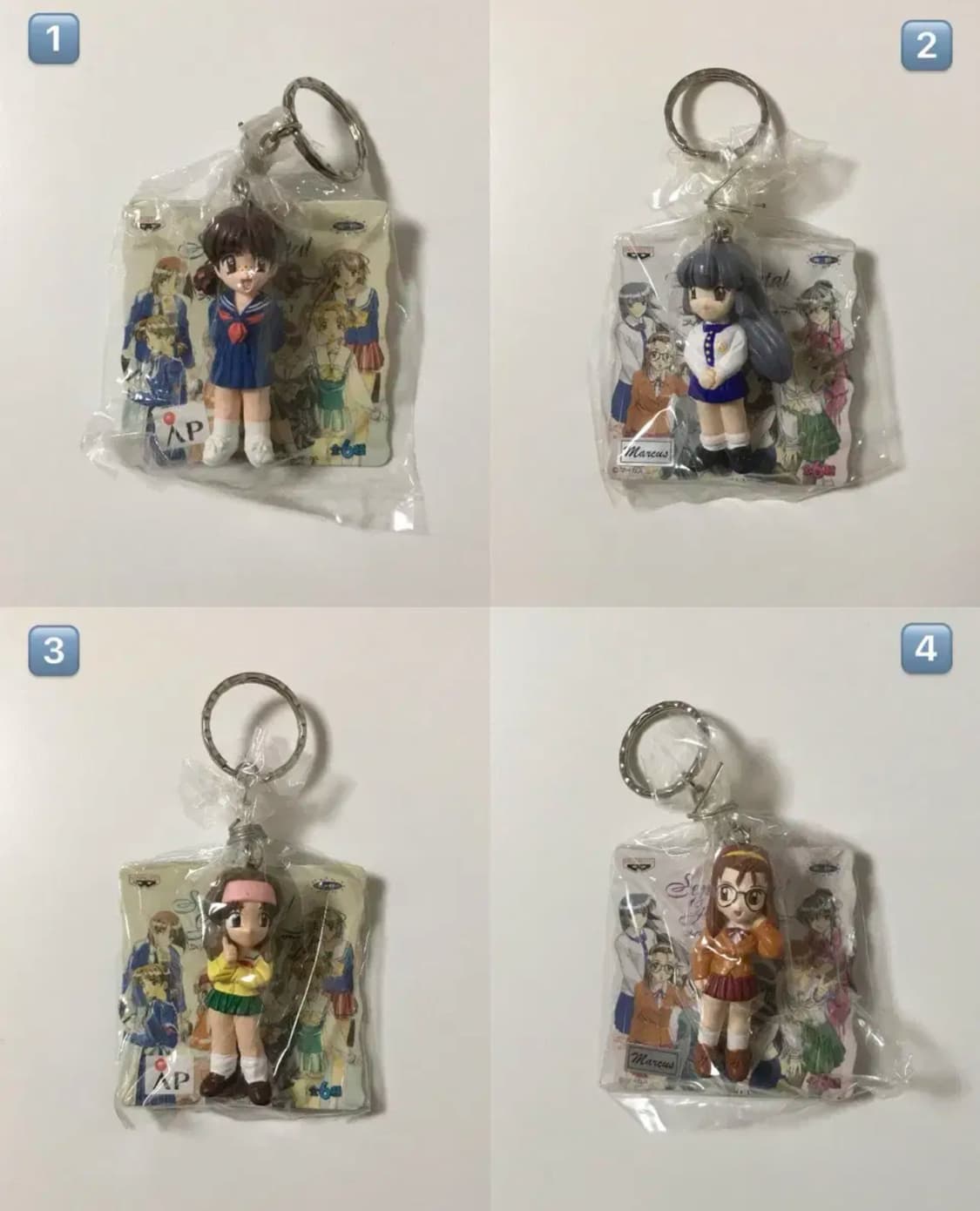 반프레스토 센티멘탈 그래피티 캐릭터 미소녀 피규어 키링 상품이미지1