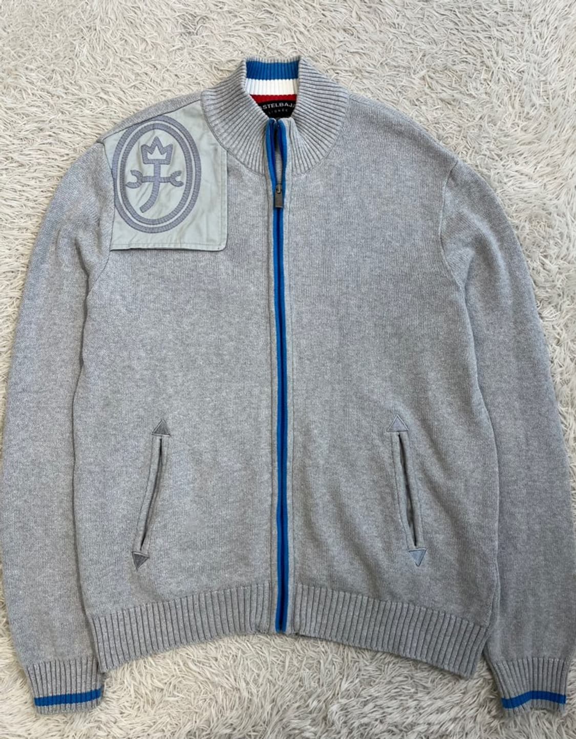 까스텔바작 니트 집업 가디건/#446 상품이미지1