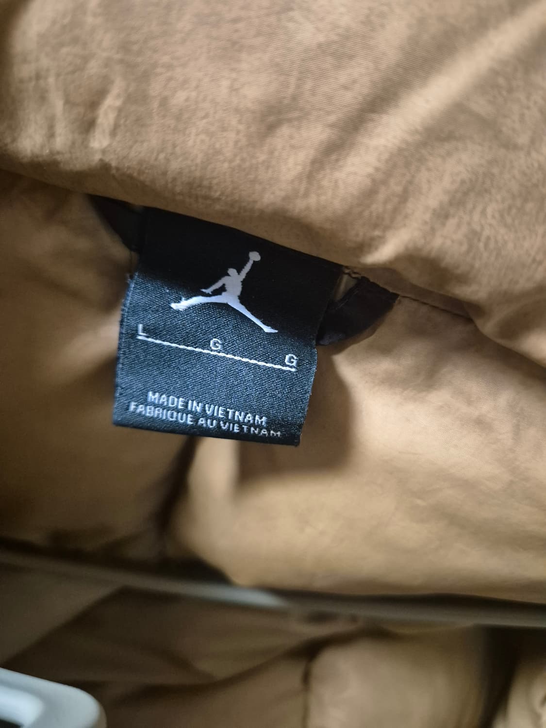 조던 브라운 브라운 패딩 XL 상품이미지6