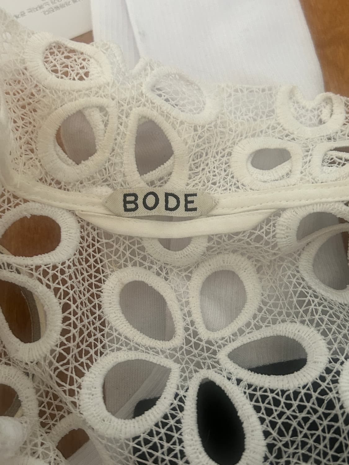 [XL] bode 보디 프림로즈 레이스 셔츠 상품이미지3