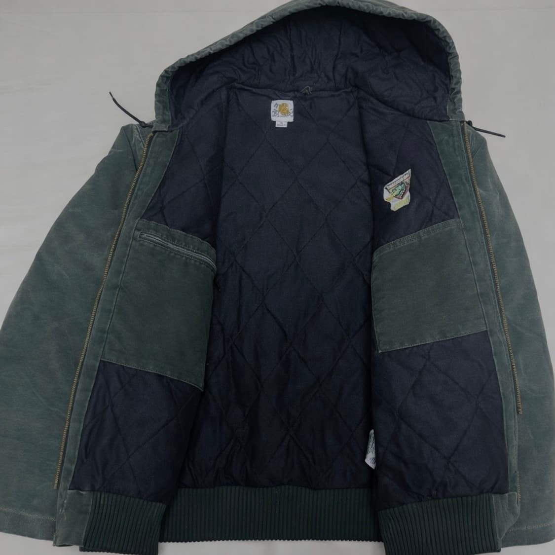 칼하트 J130 OG 액티브자켓 MOS 모스그린 XL 상품이미지3