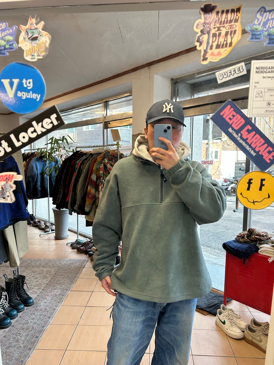 00‘s 컬럼비아 플리스 하프집업 상품이미지6