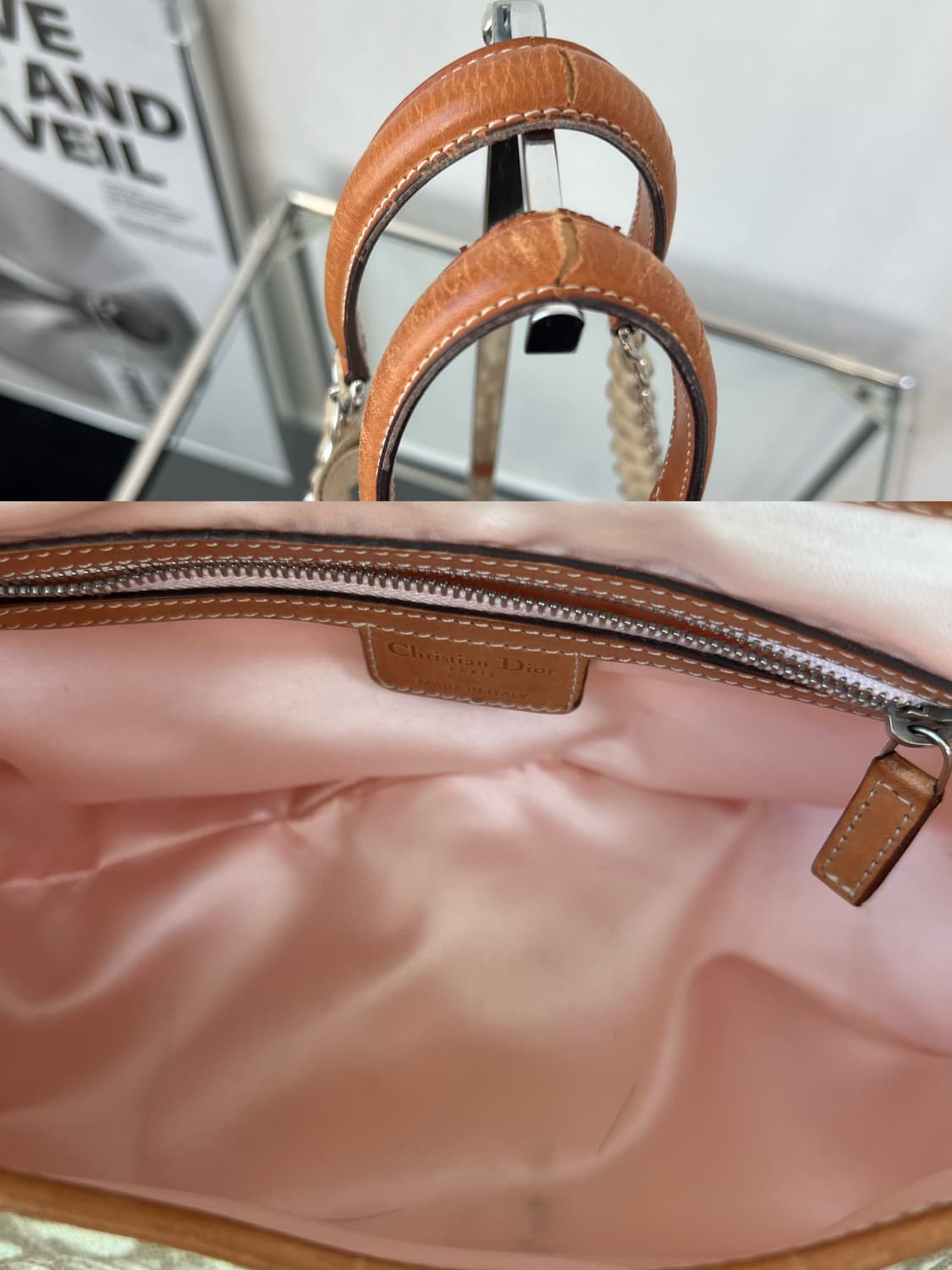 디올 로맨틱 트로터 하트 참 숄더백 상품이미지8