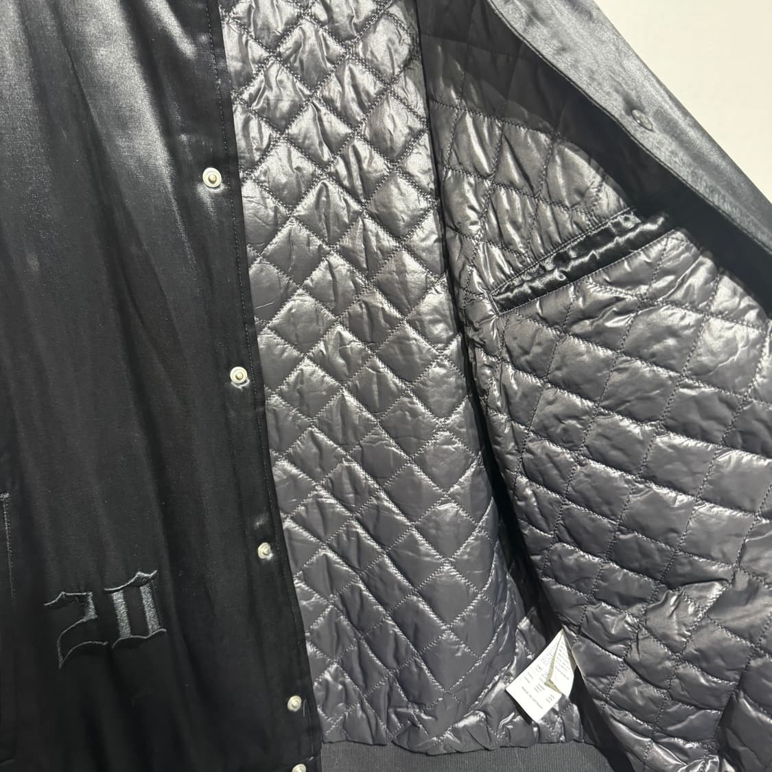 Fetch 블랙캣 사틴 바시티 자켓 xl 상품이미지5