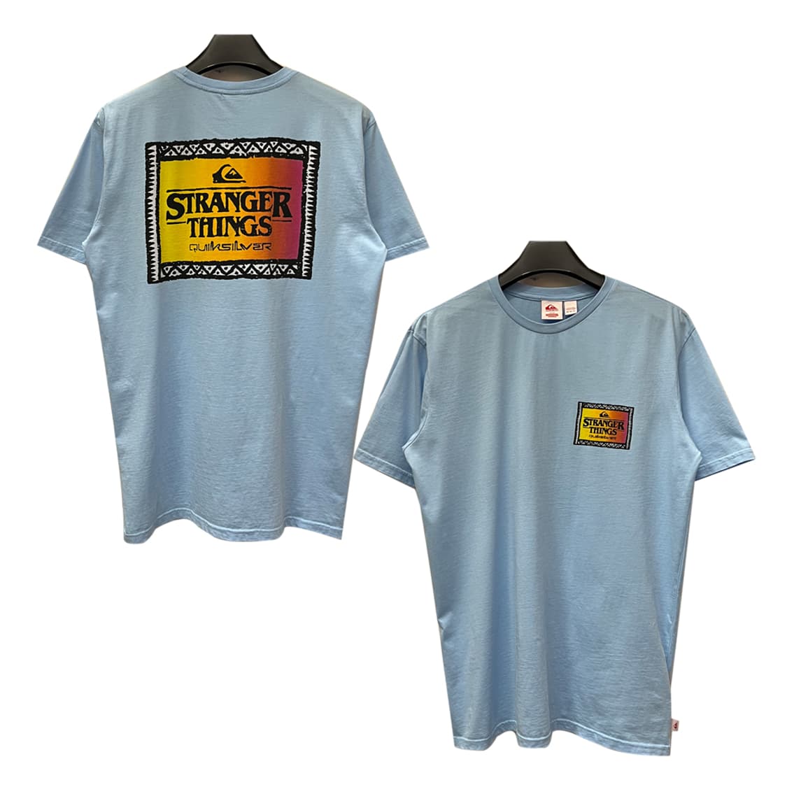 Quiksilver 퀵실버 x 기묘한 이야기 반팔티 M 상품이미지1