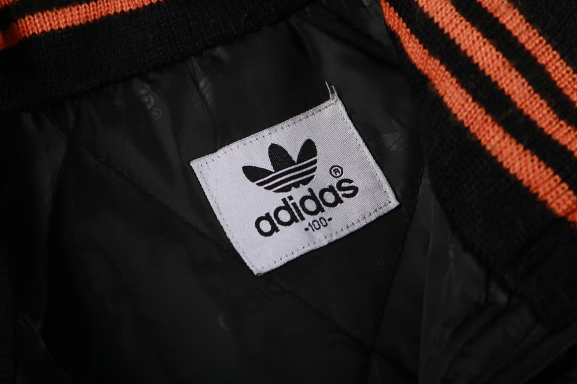 [L] 90's 아디다스 올드스쿨 빅로고 누빔점퍼 상품이미지6
