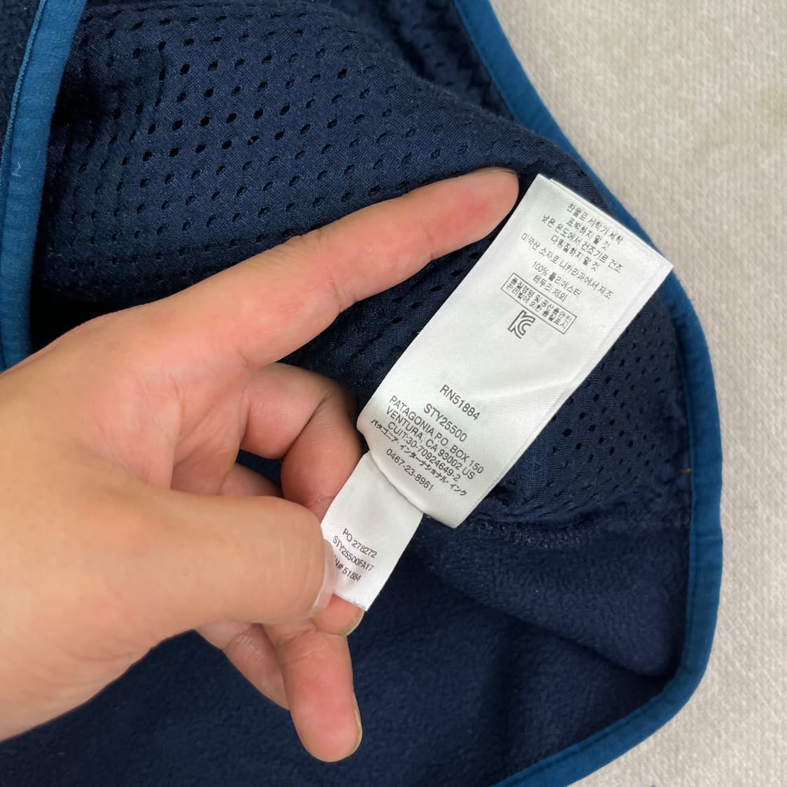 100 파타고니아 신칠라 플리스 조끼 상품이미지6