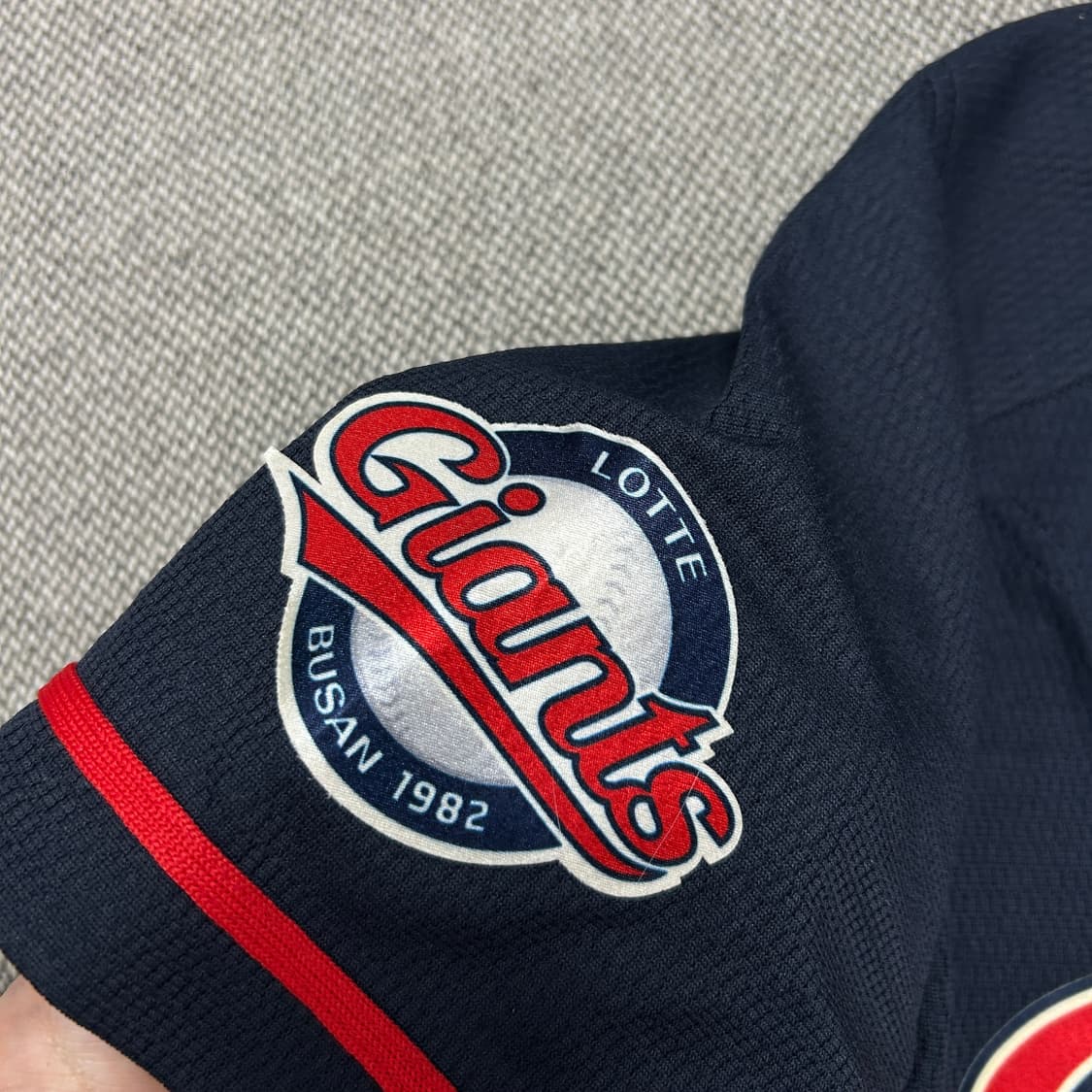 롯데자이언츠 이대호 네이비 원정 유니폼(XS) 상품이미지3