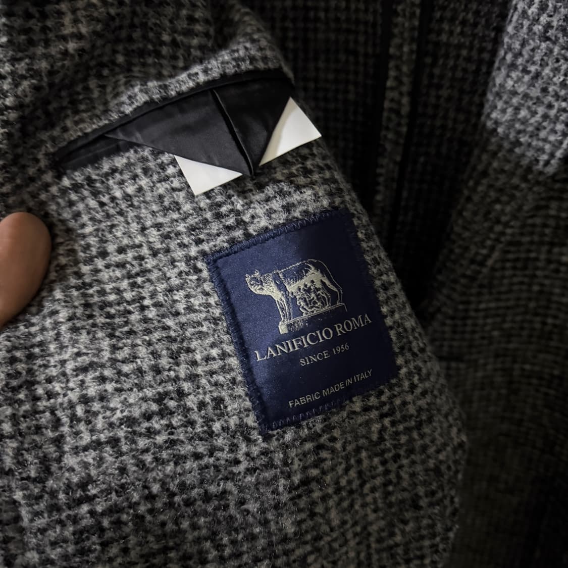 맨온더분 남성 모 혼방 캐주얼 자켓 54 (남성 100-슬림 105) 상품이미지6