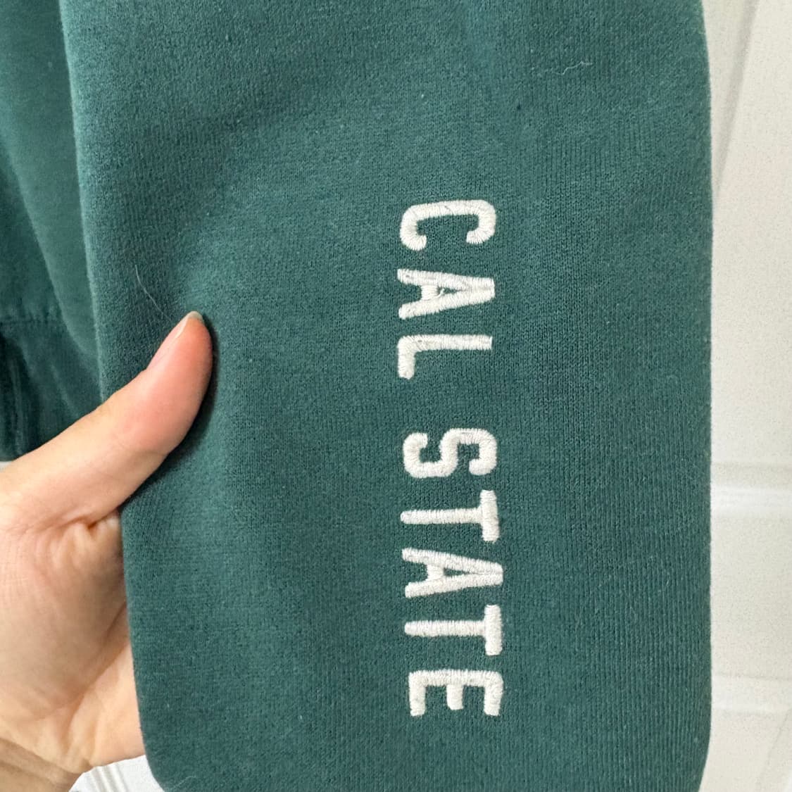 후아유 그린 후드집업 M 상품이미지4